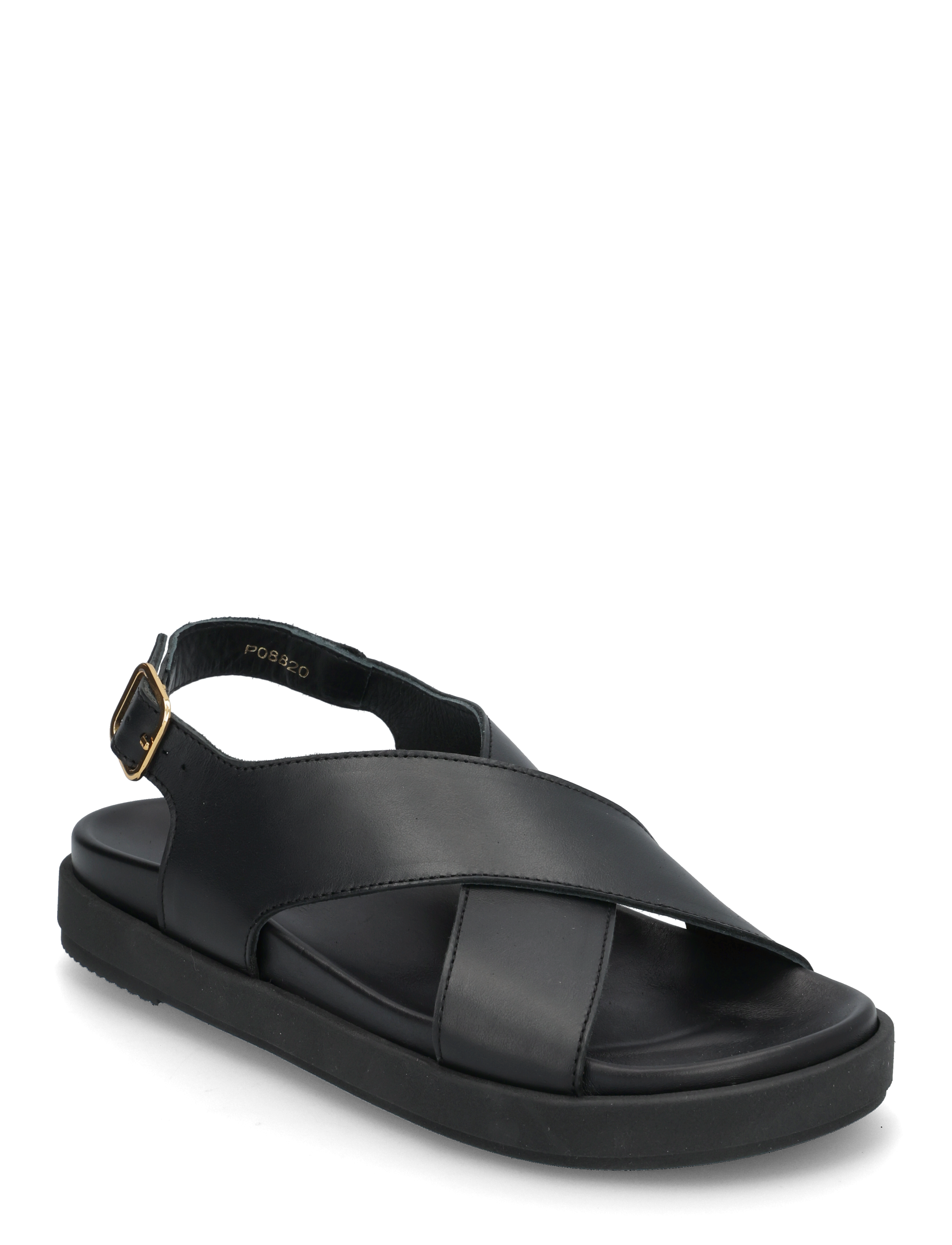 ALOHAS Nico Leather Sandals - Schoenen - BLACK / black