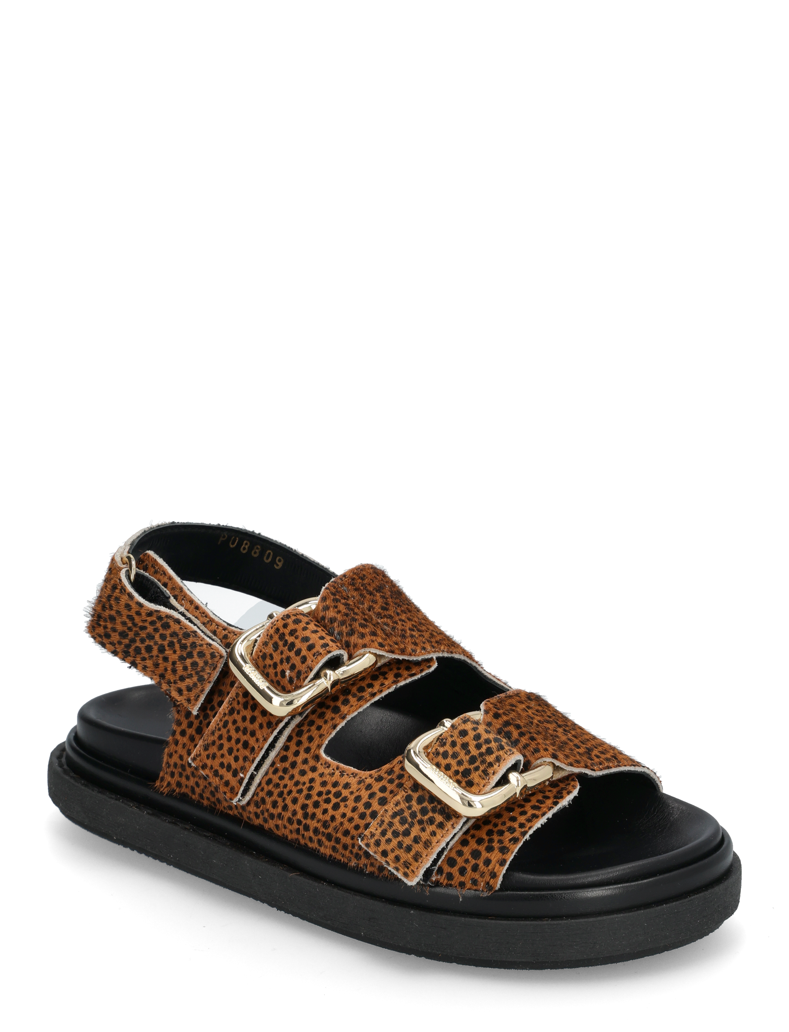 ALOHAS Harper Leather Sandals, 36, Braun - Flat Frauen