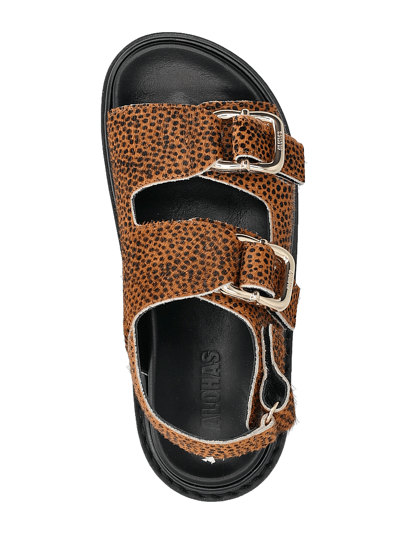 ALOHAS - Harper Leather Sandals - flache sandalen - soft tan - 3