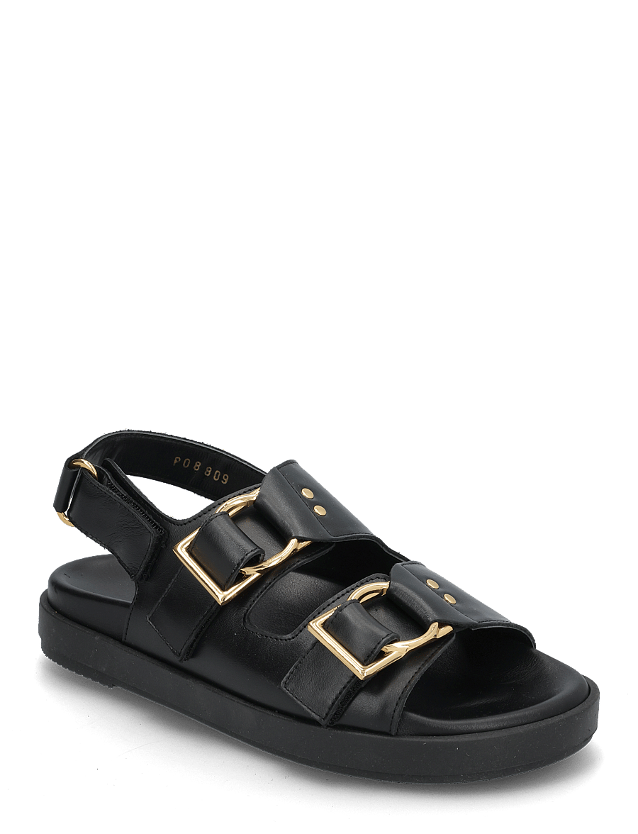 ALOHAS - Maui Leather Sandals - black - 0