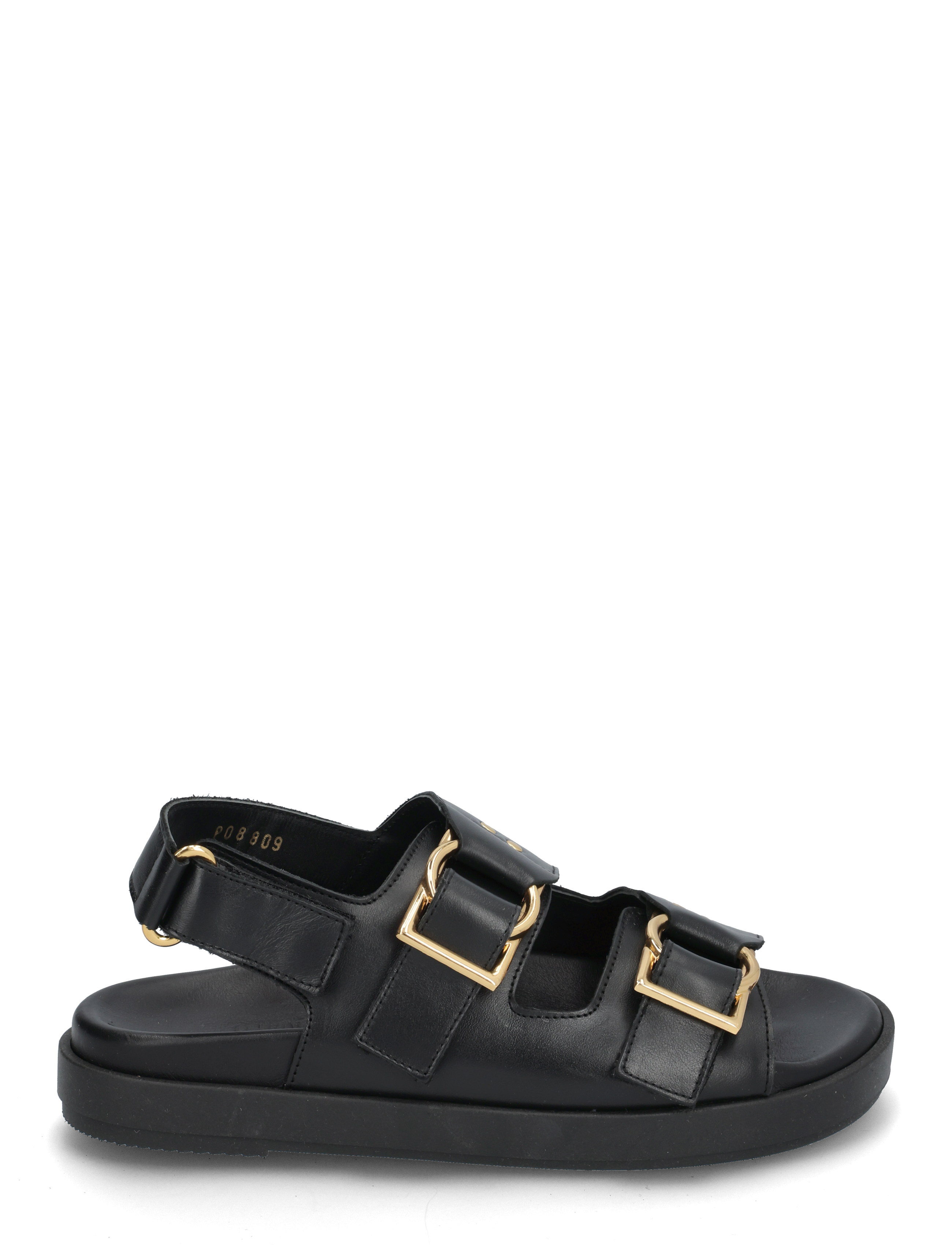 ALOHAS - Maui Leather Sandals - black - 1