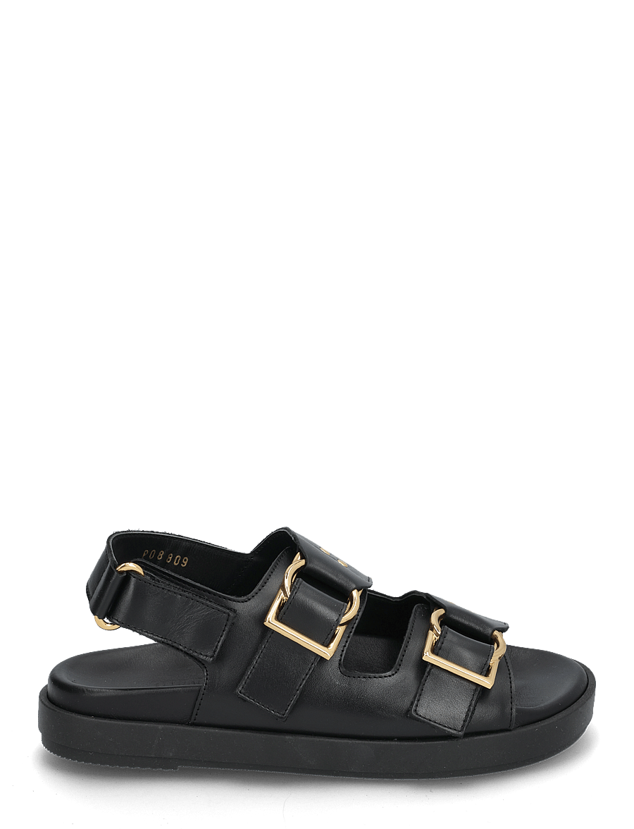 ALOHAS - Maui Leather Sandals - black - 1