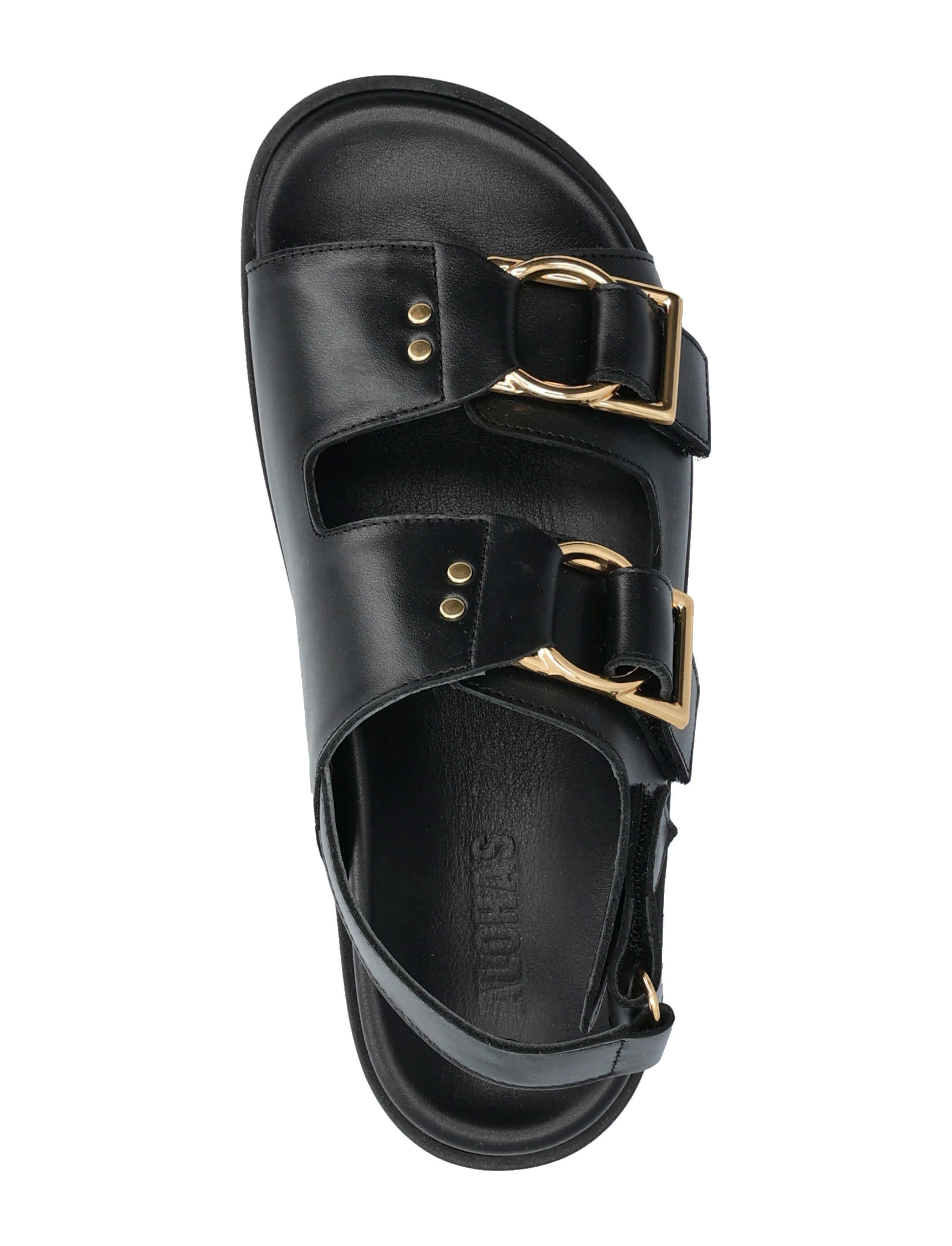 ALOHAS - Maui Leather Sandals - black - 3