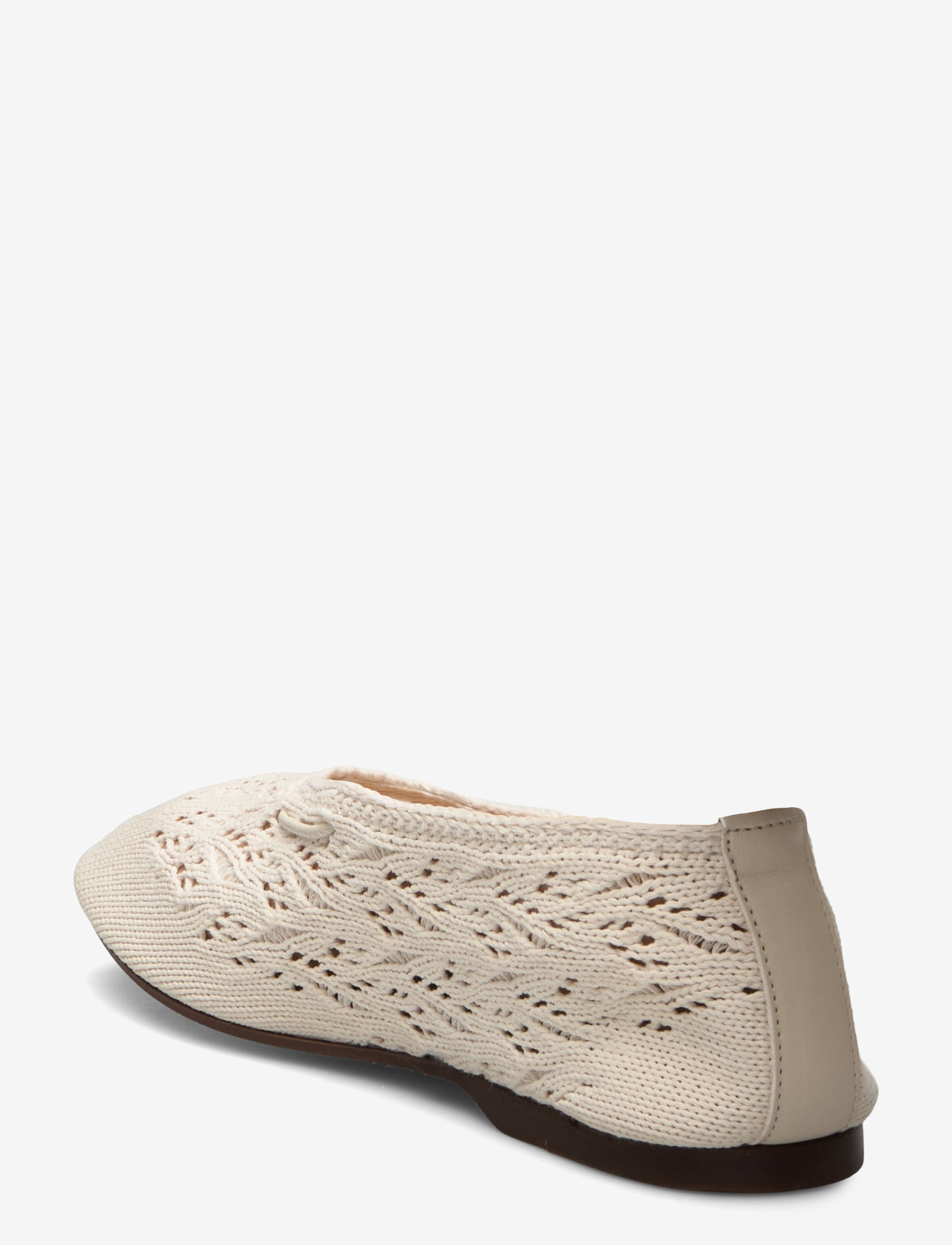 ALOHAS - Rosemary Crochet Ballet Flats - særlige begivenheder - crochet cream - 2