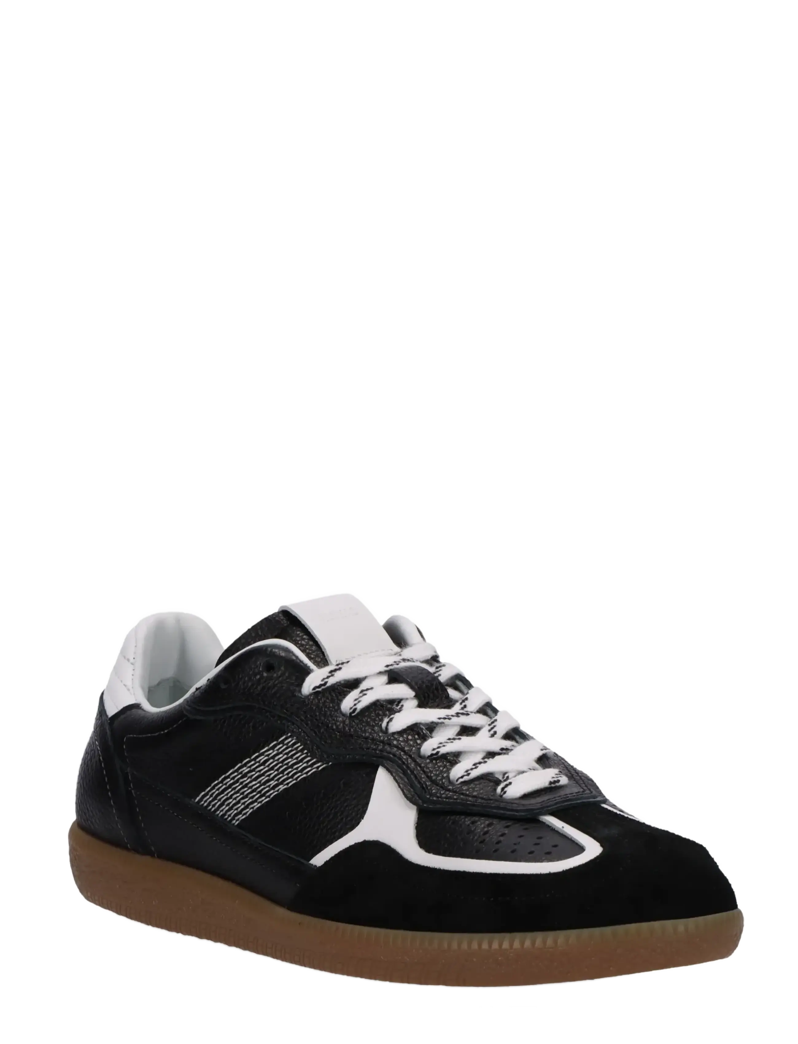 ALOHAS Tb.490 Rife Grain Leather Sneakers - Shoes - BLACK / black