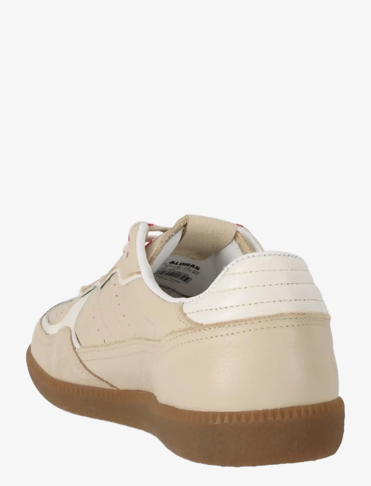 ALOHAS - Tb.490 Rife Grain Cream Leather Sneakers - konfirmatsioon - cream - 2