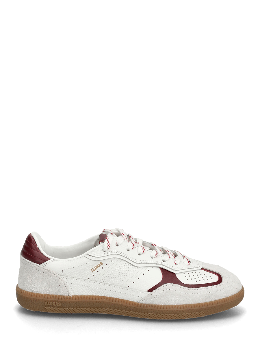 ALOHAS - Tb.490 Rife Grain Leather Sneakers - konfirmation - white - 1