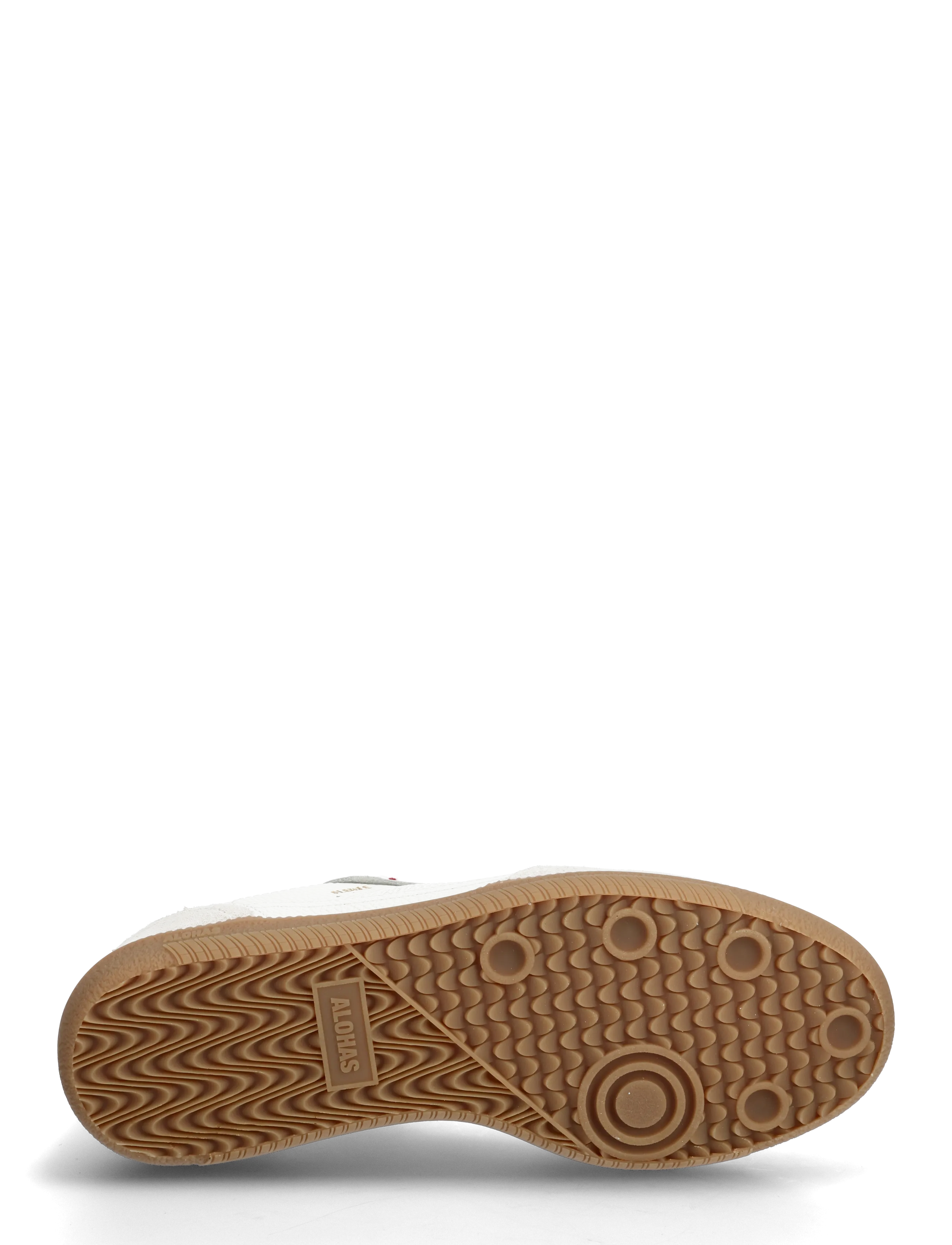 ALOHAS - Tb.490 Rife Grain Leather Sneakers - konfirmation - white - 4