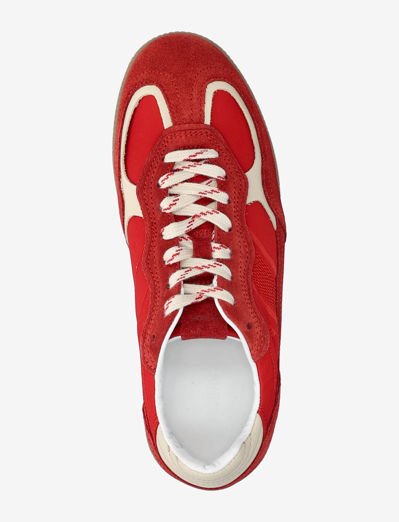 ALOHAS - Tb.490 Rife Sheen Red Leather Sneakers - lave sneakers - rife sheen red - 3