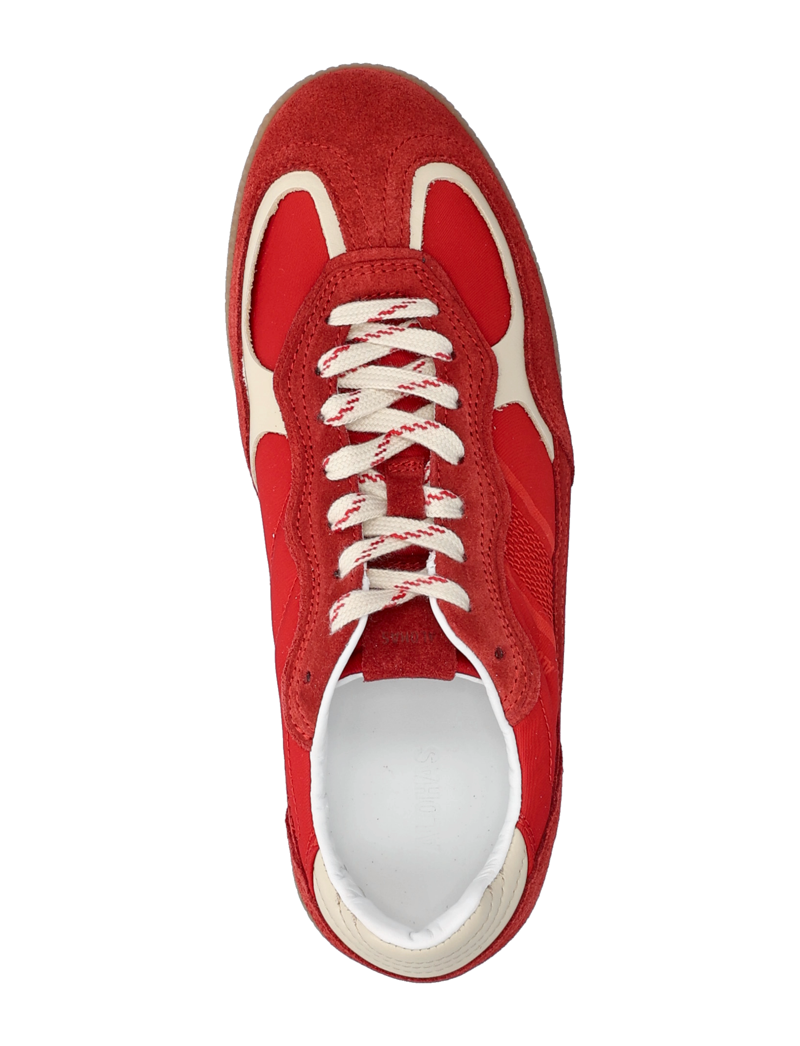 ALOHAS - Tb.490 Rife Sheen Red Leather Sneakers - niedrige sneaker - rife sheen red - 3