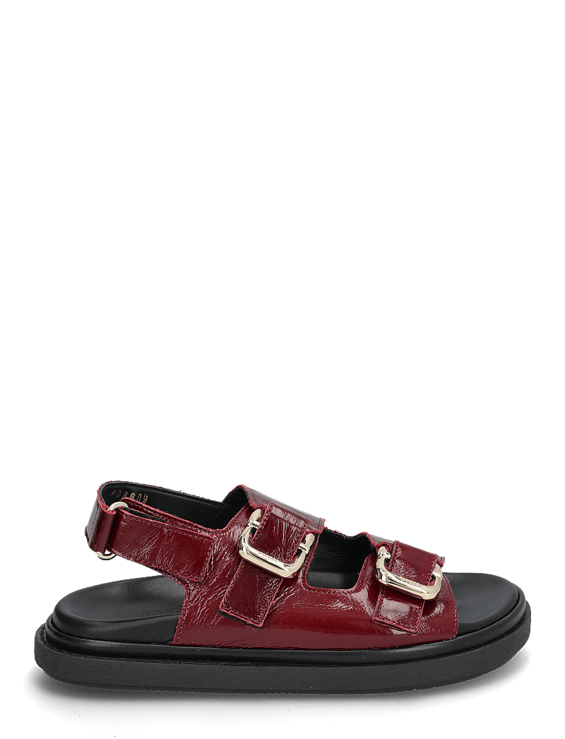 ALOHAS - Harper Onix Leather Sandals - sandales plates - beet red - 2