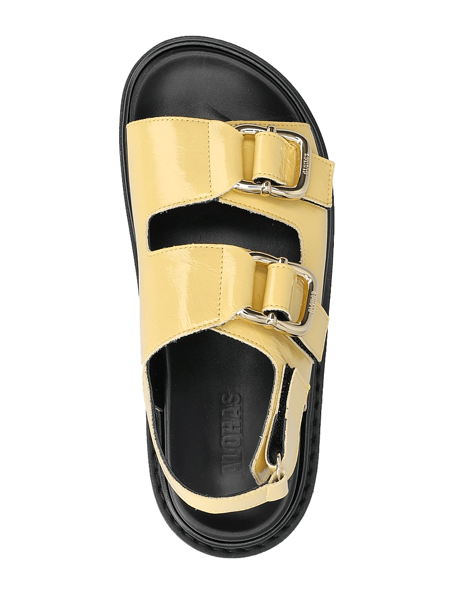 ALOHAS - Harper Onix Leather Sandals - sandales plates - vanilla - 3