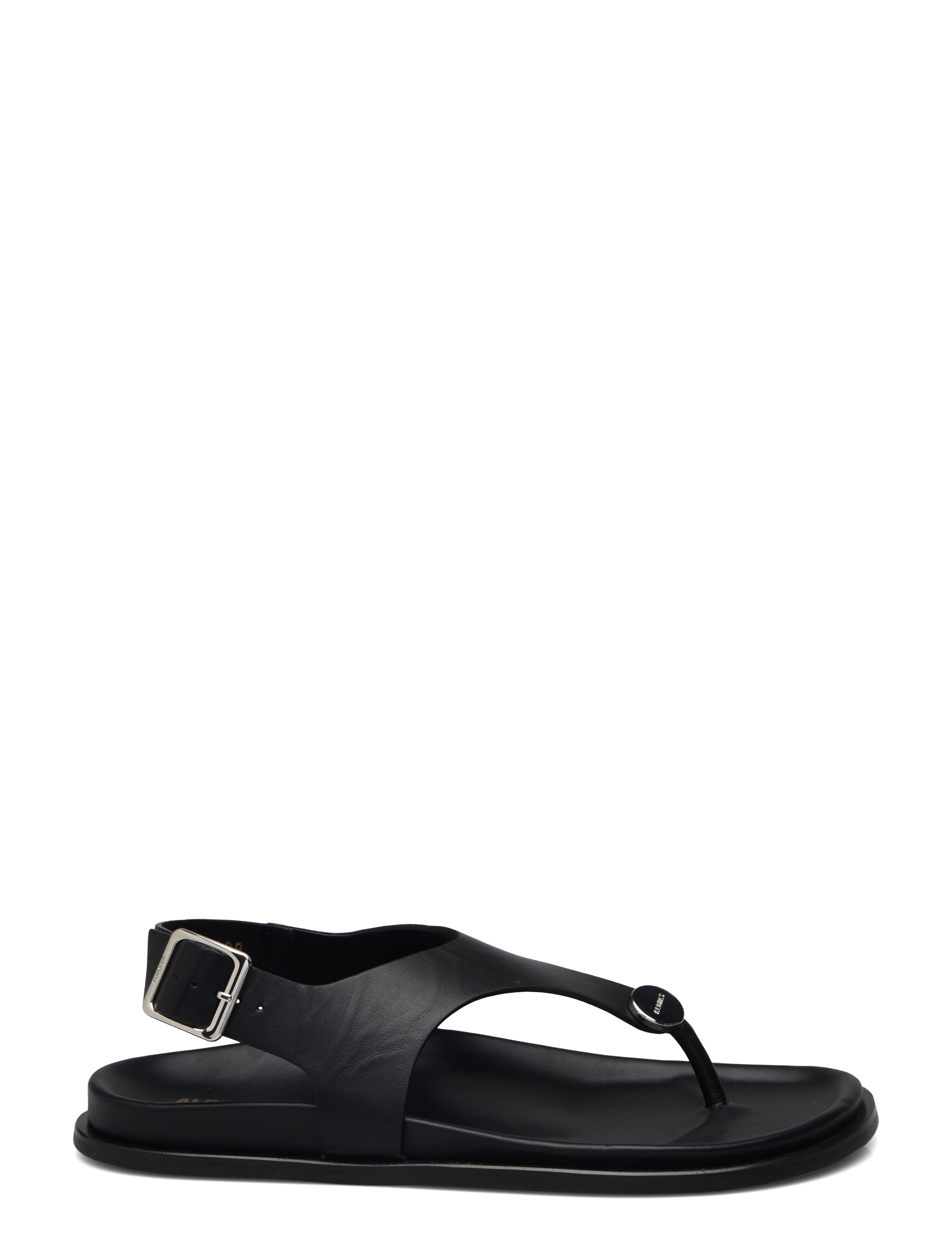 ALOHAS - Harbor Leather Sandals - sandales plates - black - 1