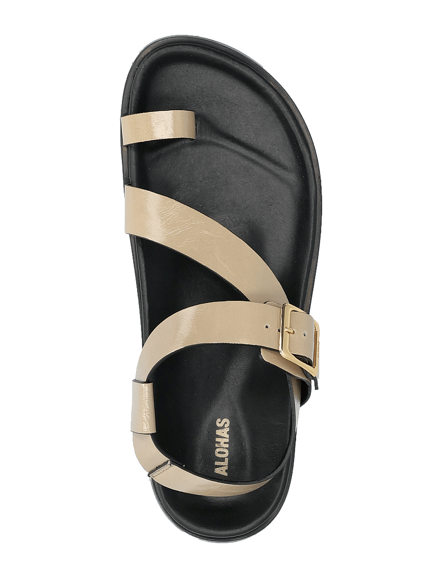 ALOHAS - Siren Leather Sandals - gladiaatori-sandaalid - onix stone beige - 3