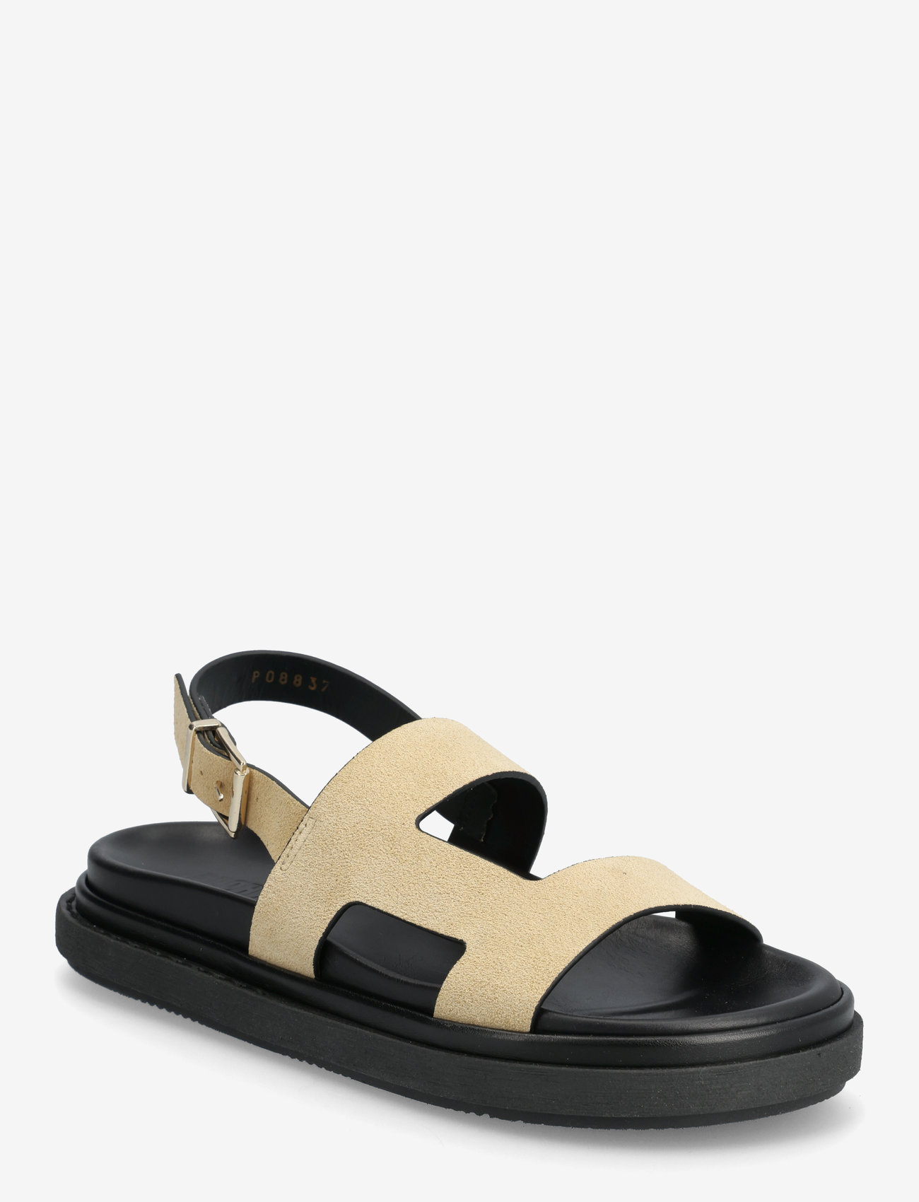 ALOHAS - Lorelei Suede Leather Sandals - flache sandalen - beige - 0