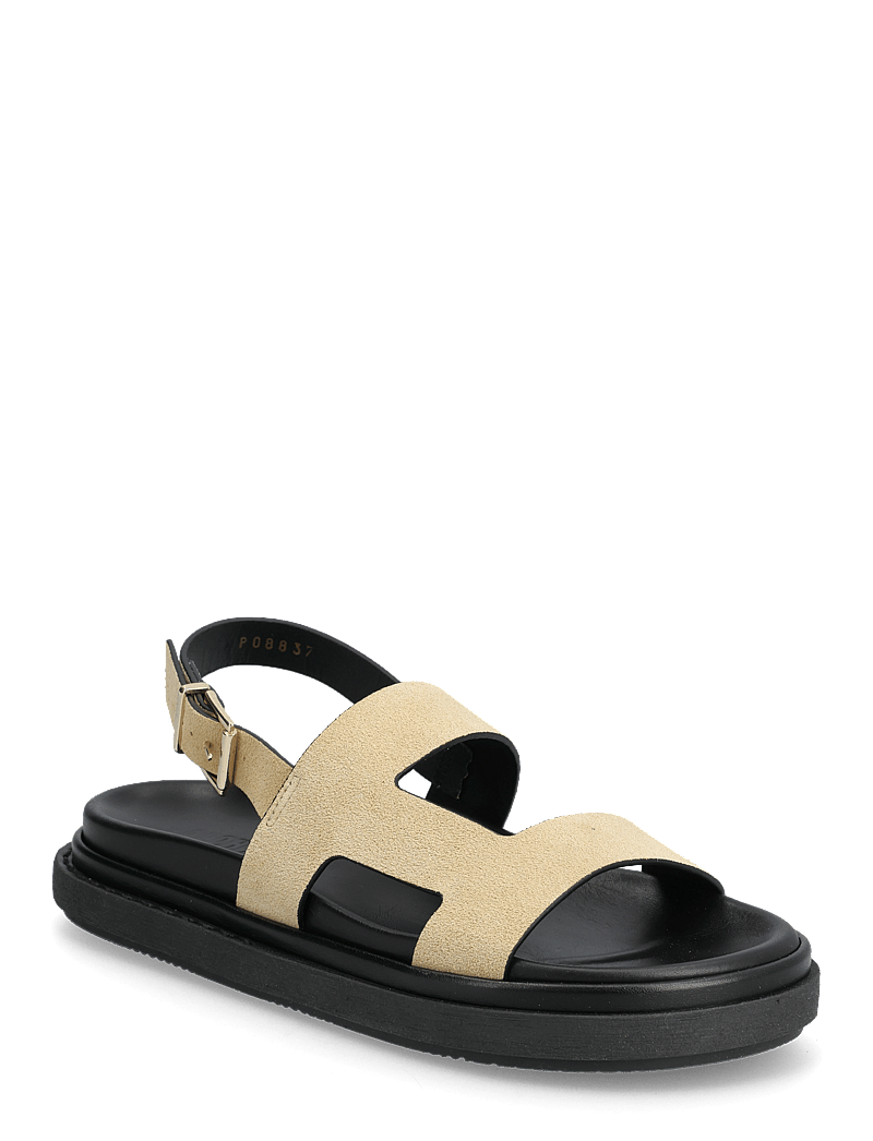 ALOHAS - Lorelei Suede Leather Sandals - flache sandalen - beige - 0