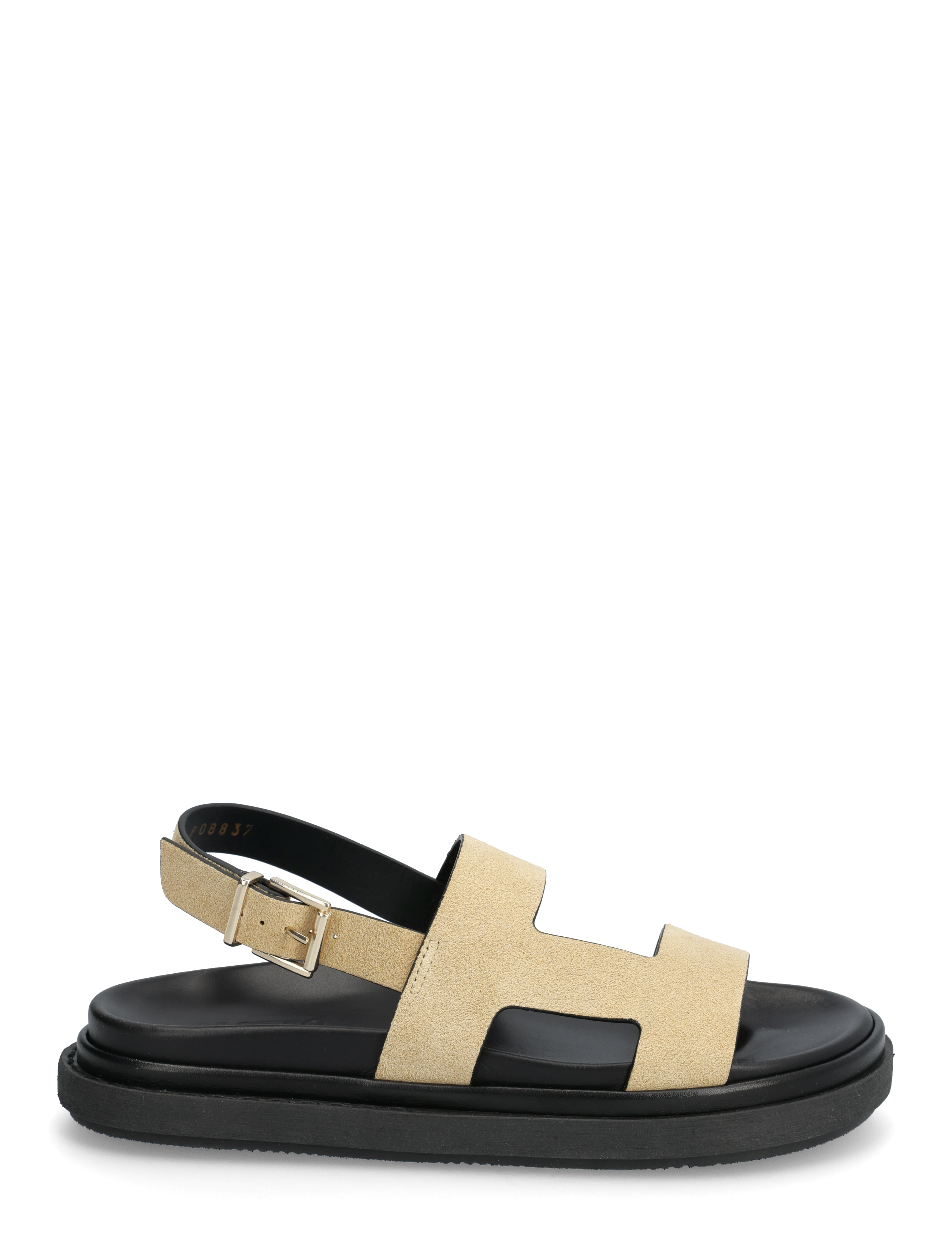 ALOHAS - Lorelei Suede Leather Sandals - beige - 1