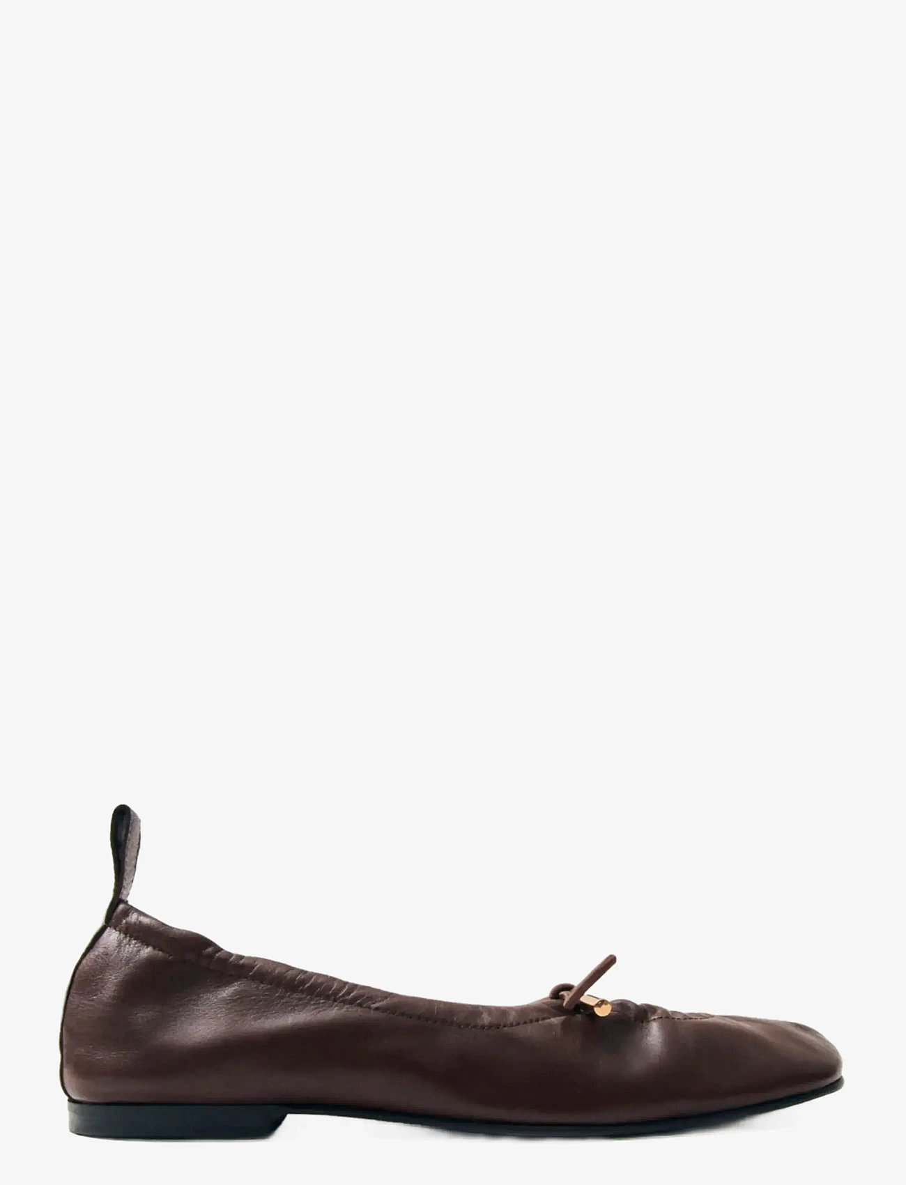 ALOHAS - Rosalind Patent Brown Leather Ballet Flats - særlige begivenheder - brown - 1