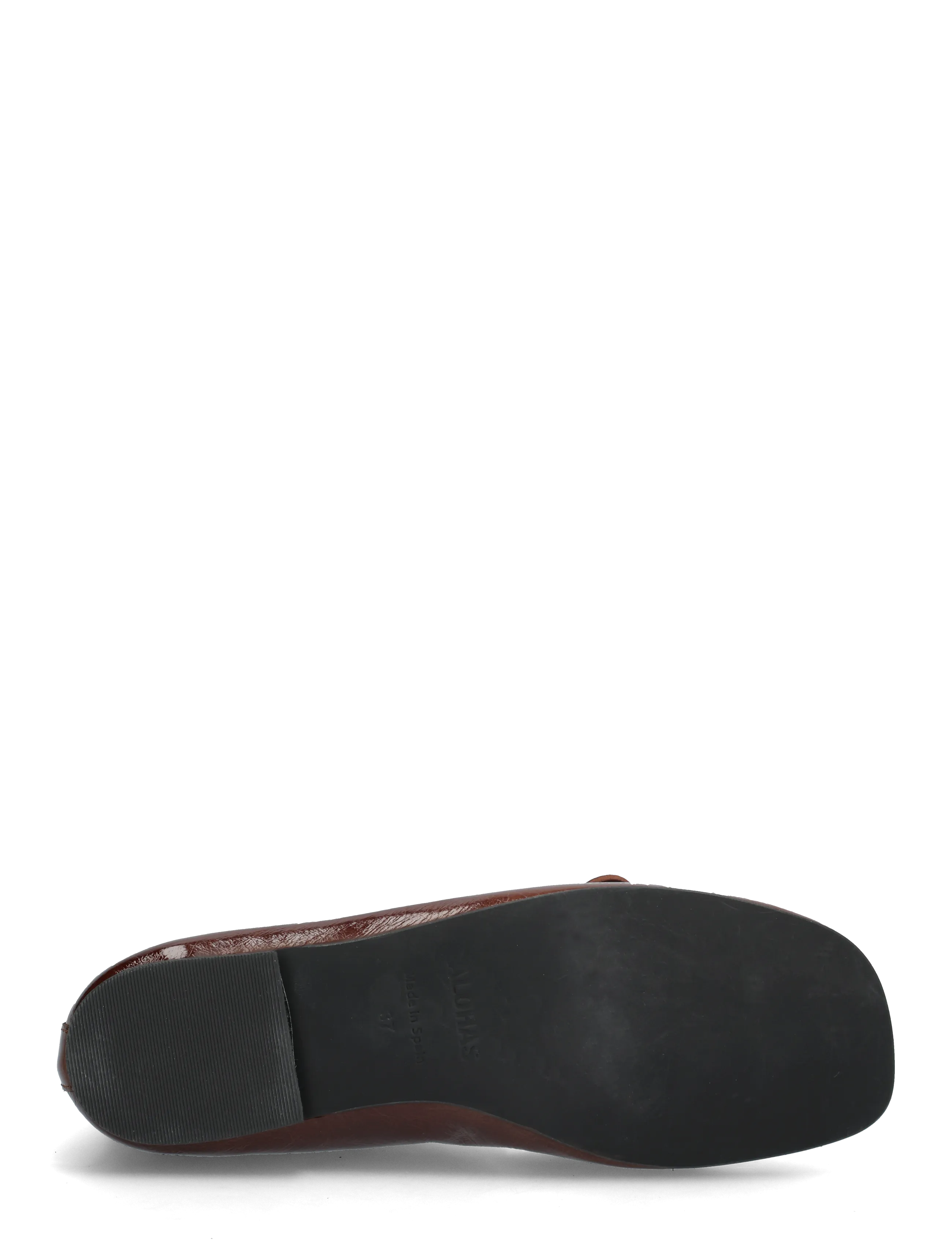 ALOHAS - Rosalind Leather Ballet Flats - erilised sündmused - brown - 3