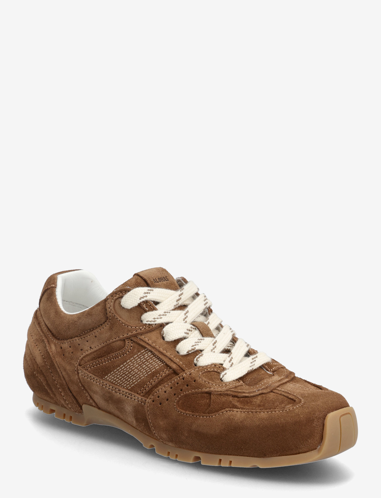 ALOHAS - Tb.56 Suede Brown Leather Sneakers - baskets basses - bronze brown - 1
