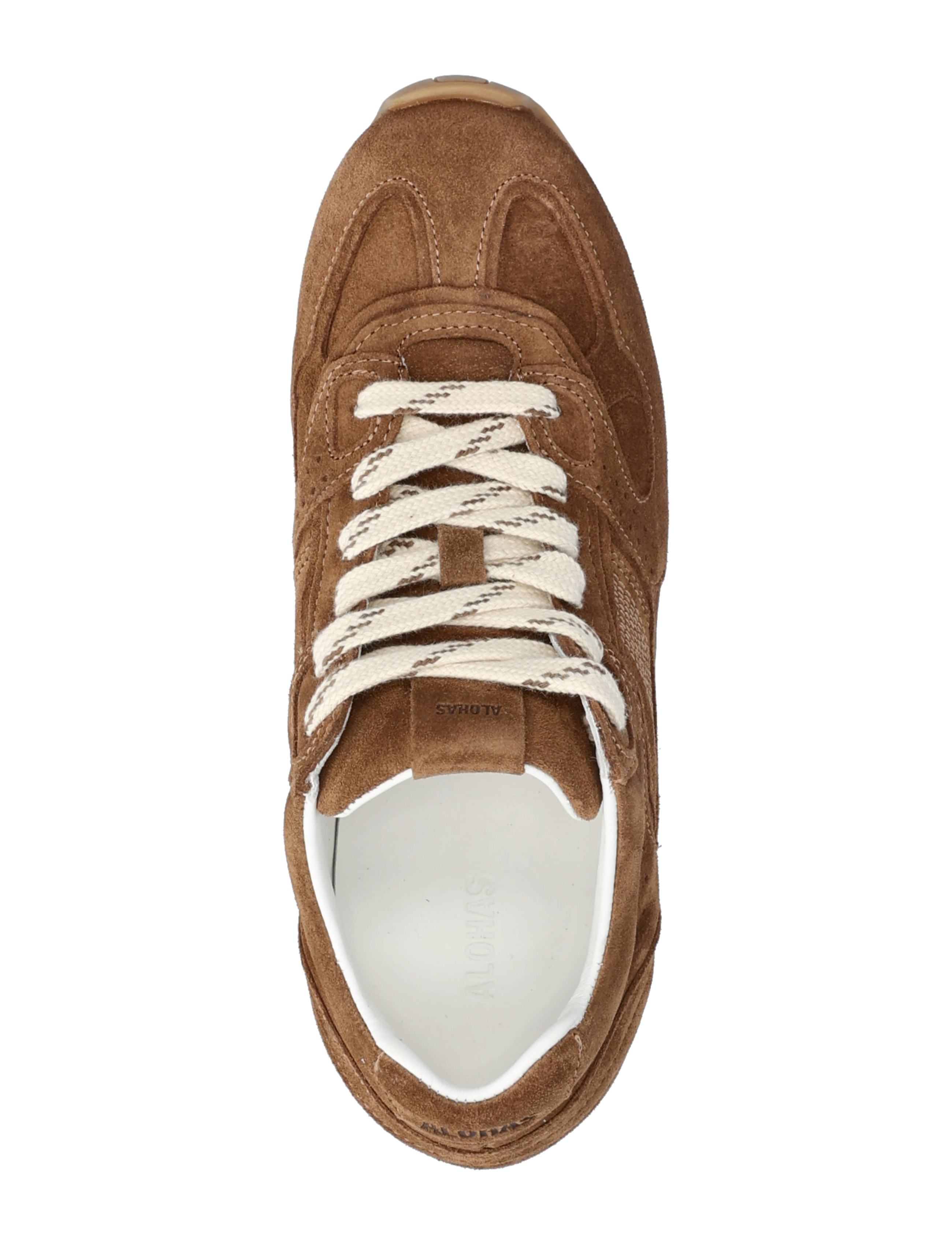 ALOHAS - Tb.56 Suede Brown Leather Sneakers - madala säärega tossud - bronze brown - 4