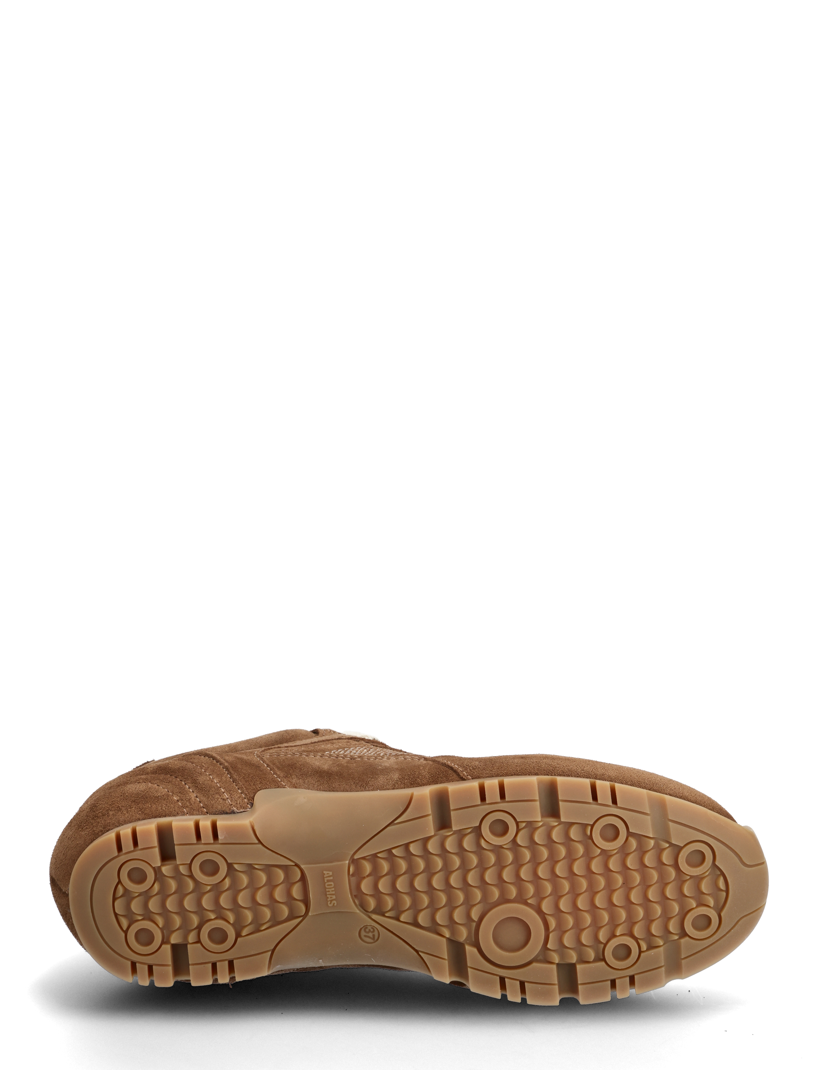 ALOHAS - Tb.56 Suede Brown Leather Sneakers - madala säärega tossud - bronze brown - 5