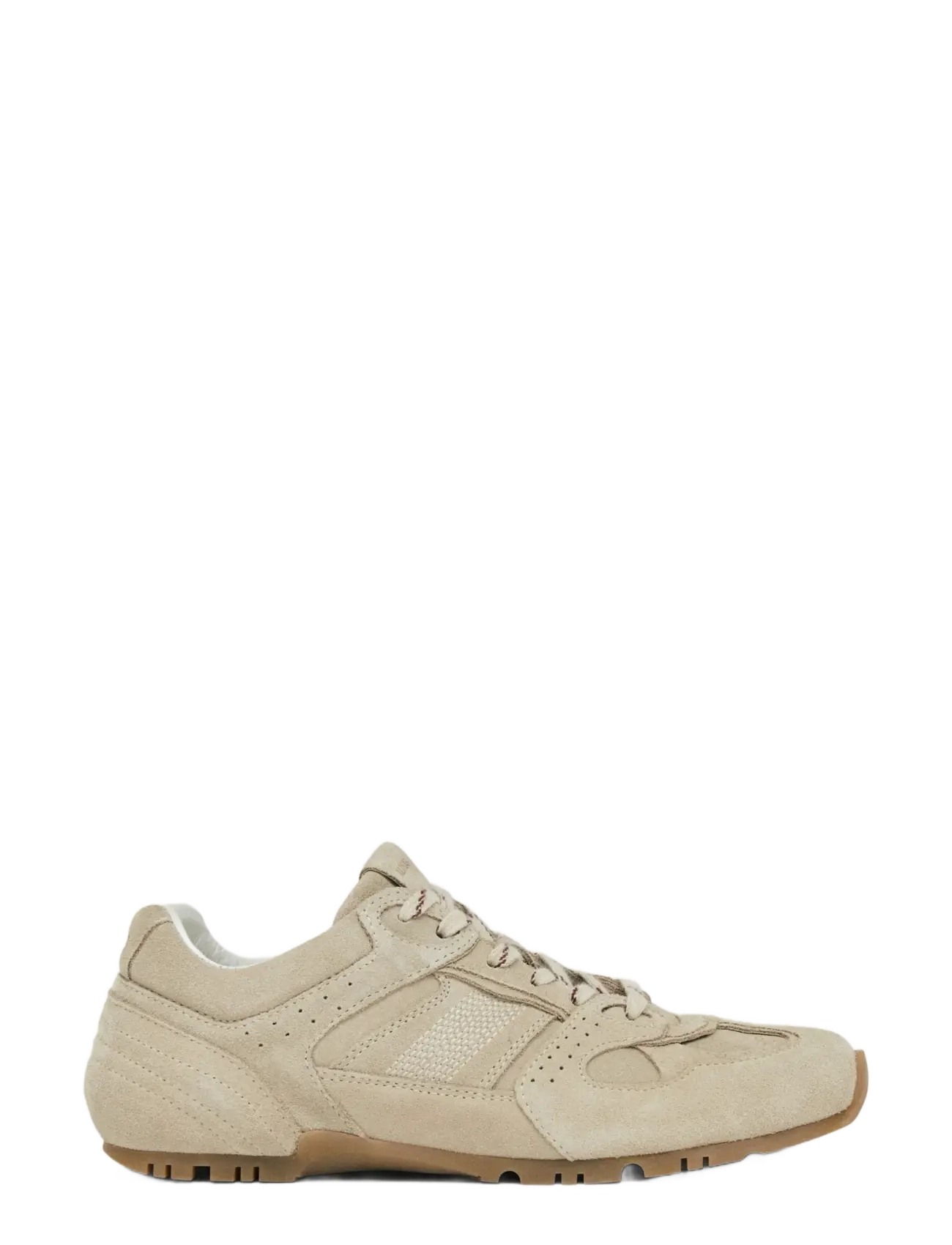 ALOHAS - Tb.56 Suede Brown Leather Sneakers - madala säärega tossud - cream - 2