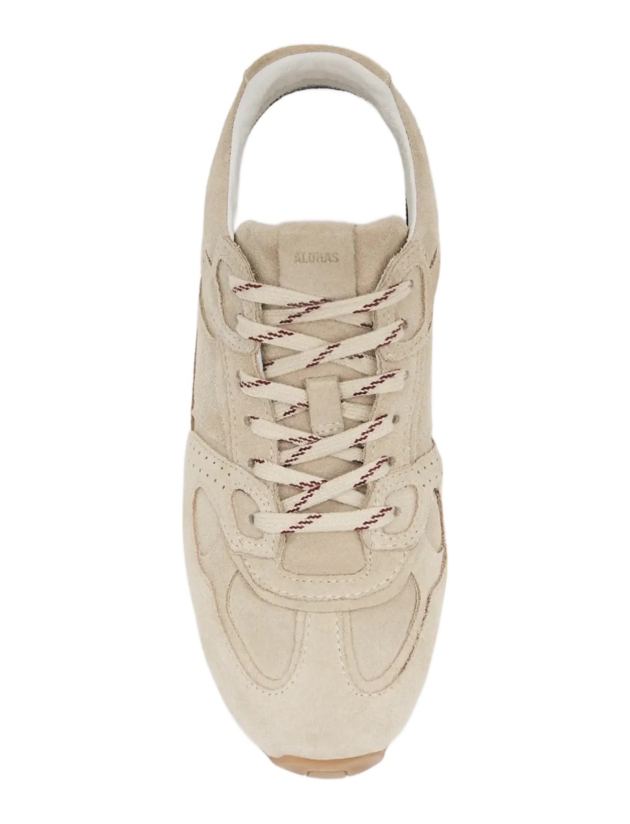 ALOHAS - Tb.56 Suede Brown Leather Sneakers - madala säärega tossud - cream - 3