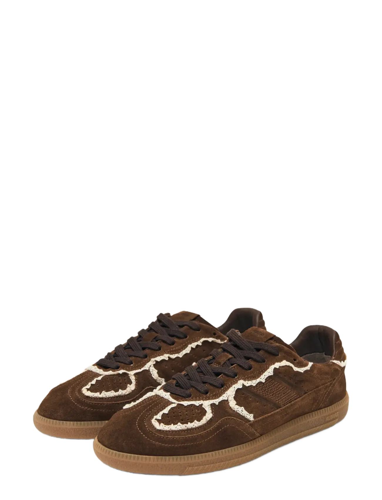 ALOHAS Tb.490 Crochet Sneakers, 41, Braun - Low-top Frauen
