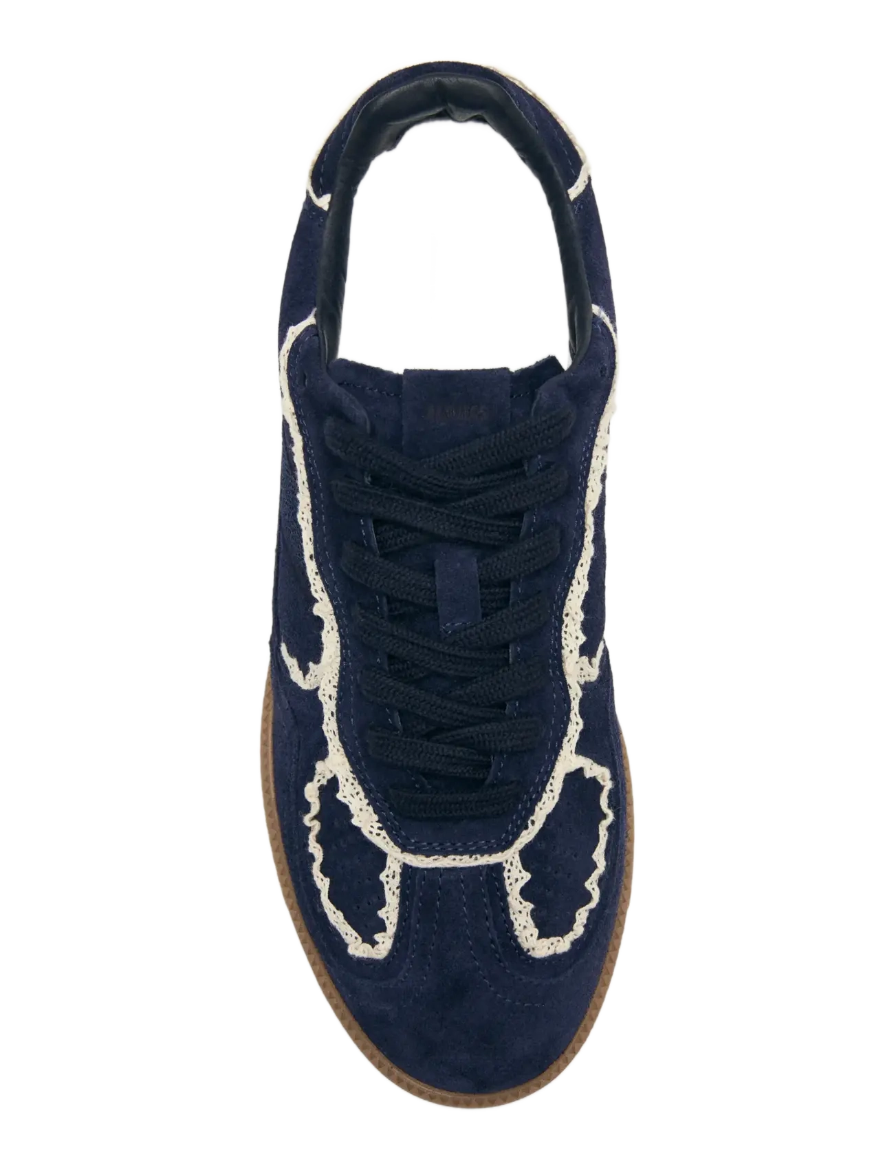 ALOHAS - Tb.490 Crochet Leather Sneakers - konfirmationstøj - navy - 2