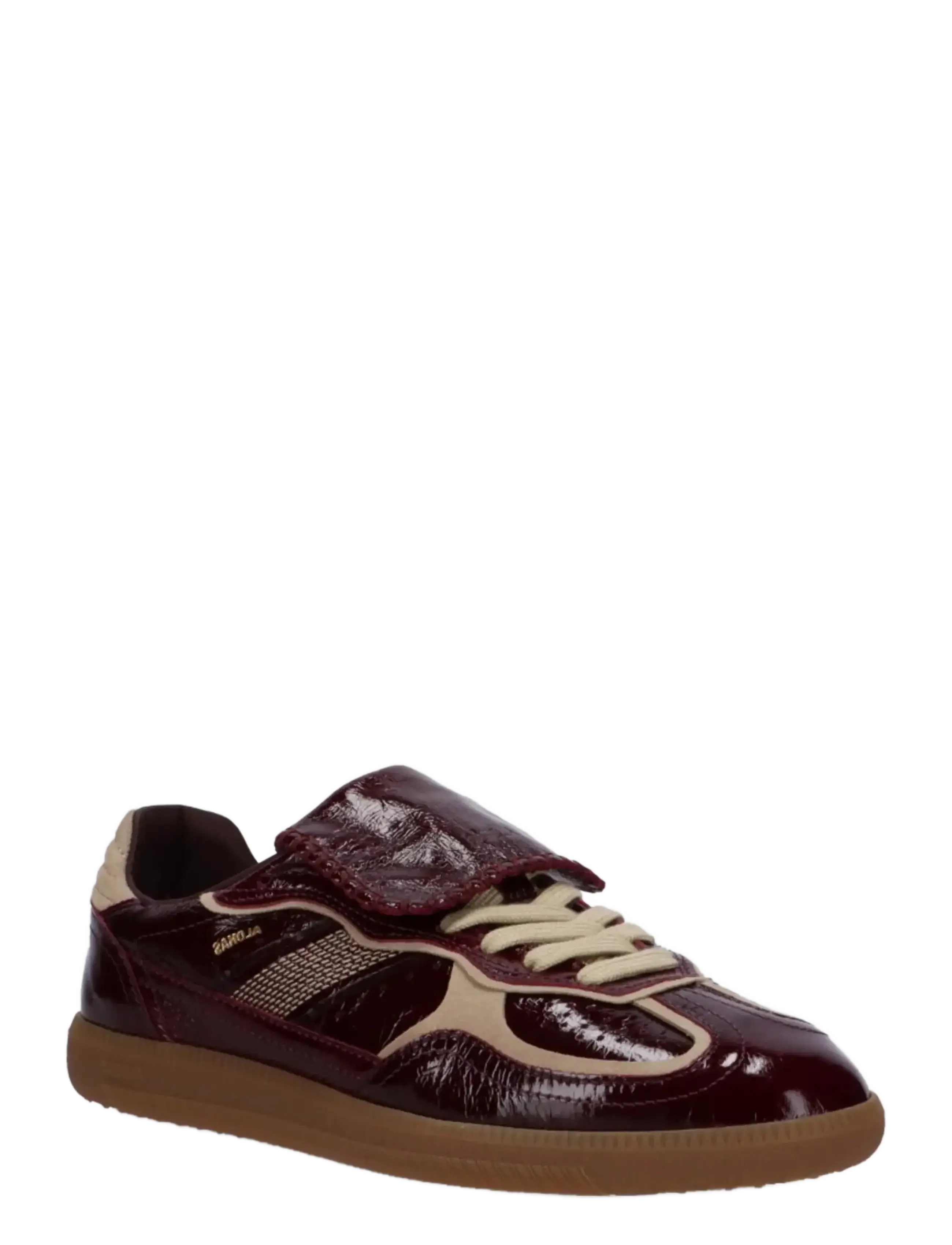 ALOHAS Tb.490 Club Deep Burgundy Patent Leather Sneakers - ALOHAS - BURGUNDY / burgundy
