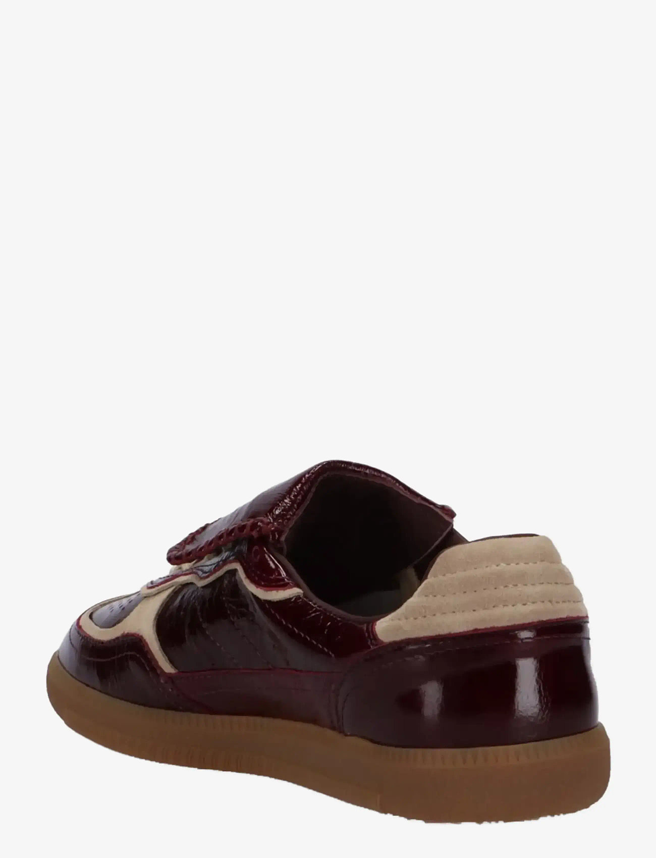 ALOHAS - Tb.490 Club Deep Burgundy Patent Leather Sneakers - niedrige sneakers - burgundy - 2