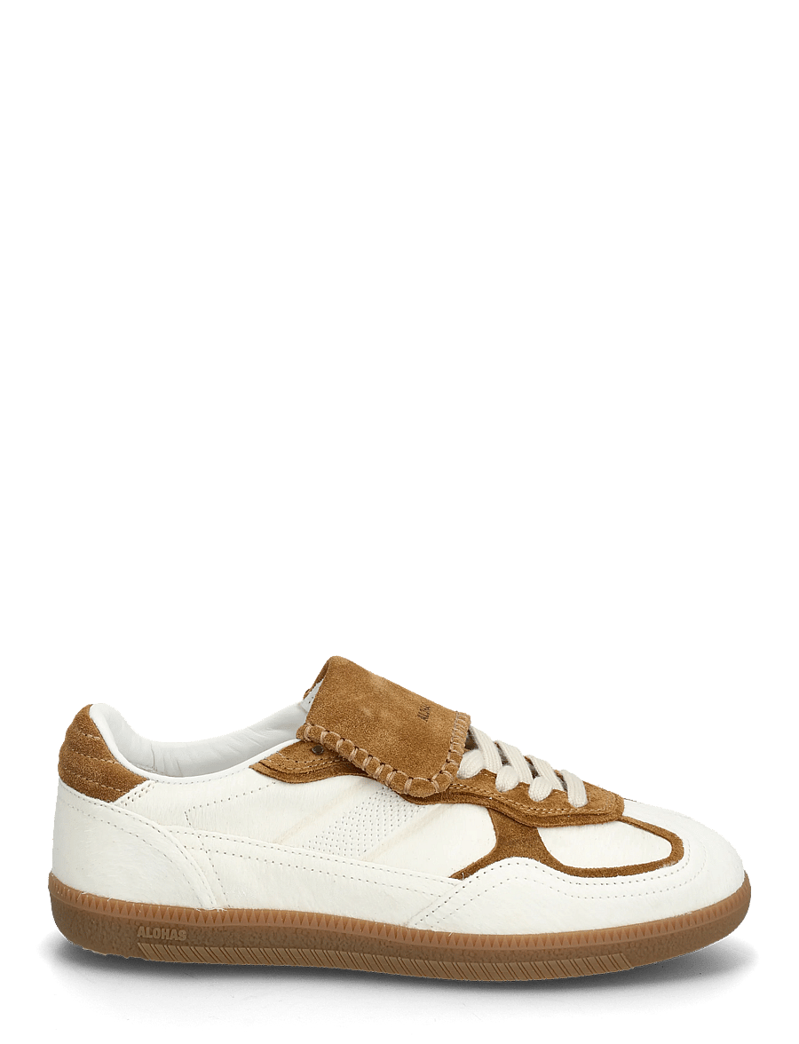 ALOHAS - Tb.490 Club Soft Tan Leather Sneakers - confirmation - brown - 1
