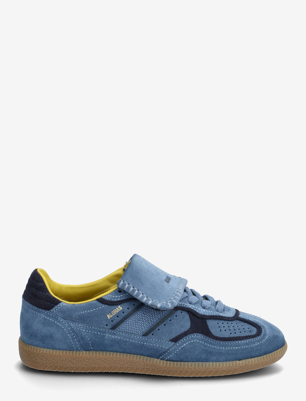 ALOHAS - Tb.490 Club Suede Blue Leather Sneakers - lave sneakers - blue - 1
