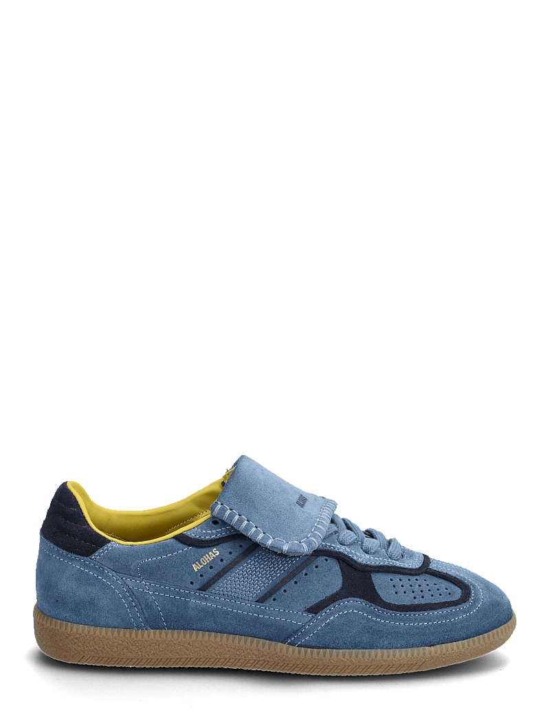 ALOHAS - Tb.490 Club Suede Blue Leather Sneakers - lave sneakers - blue - 1