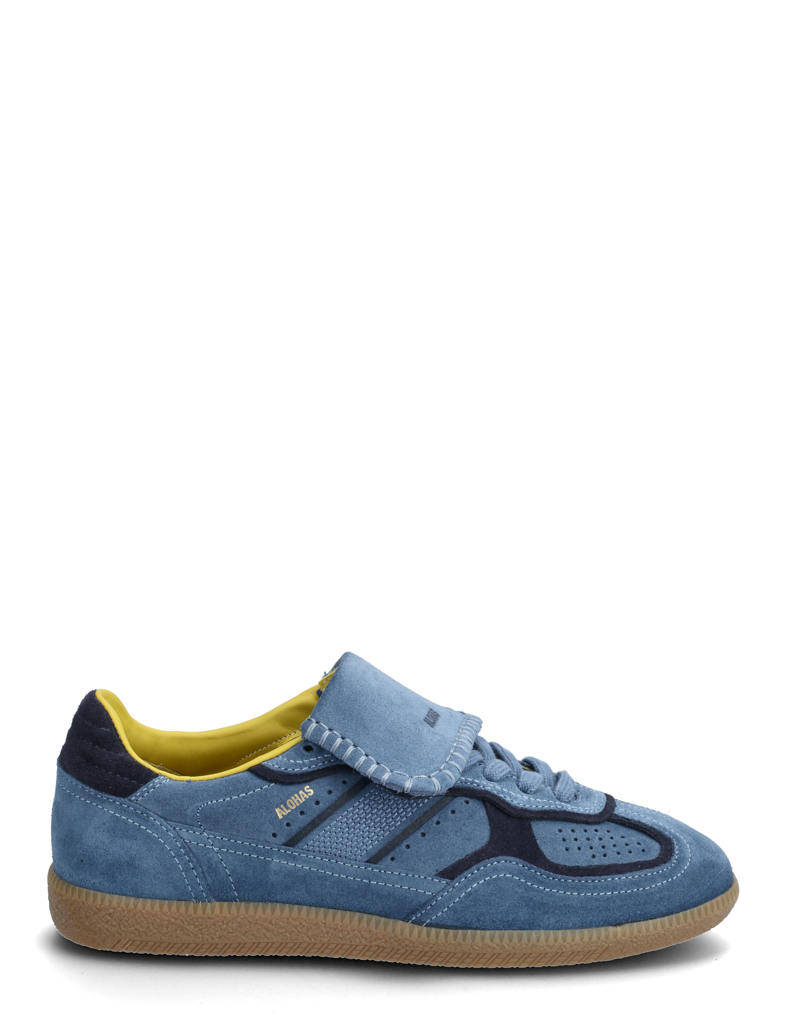 ALOHAS - Tb.490 Club Suede Dark Grey Leather Sneakers - lave sneakers - blue - 2