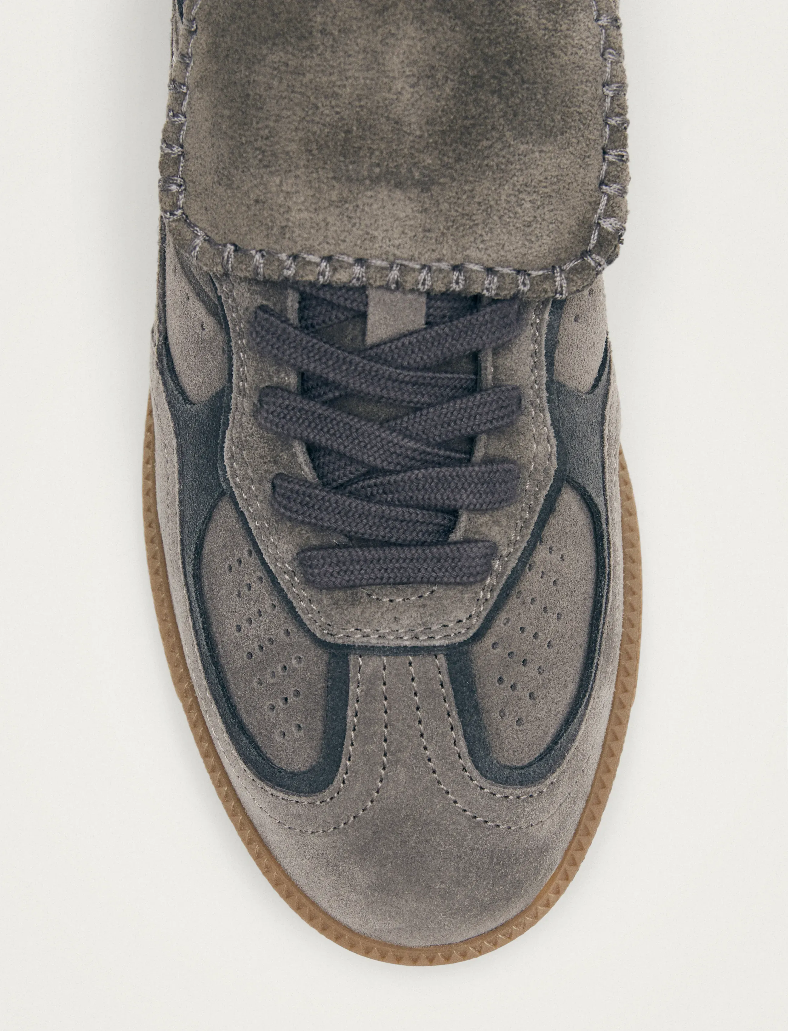 ALOHAS - Tb.490 Club Suede Leather Sneakers - lave sneakers - castor grey - 4