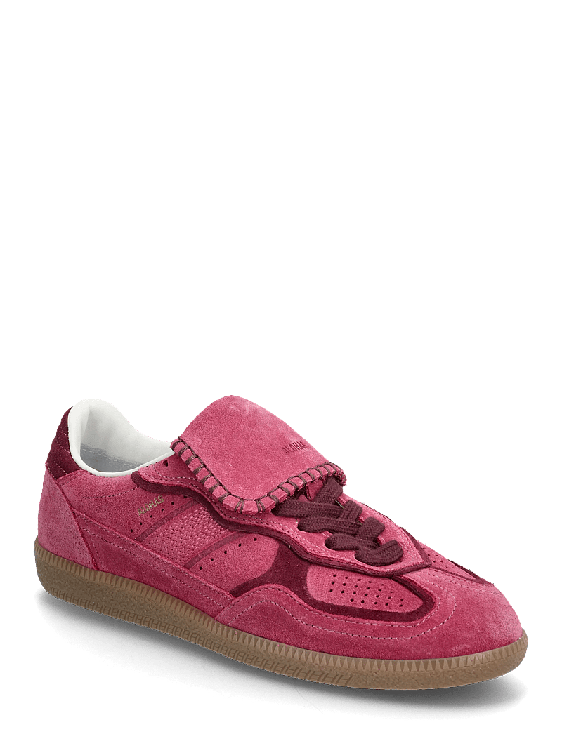 ALOHAS - Tb.490 Club Suede Dark Grey Leather Sneakers - niedrige sneakers - dahlia mauve - 1