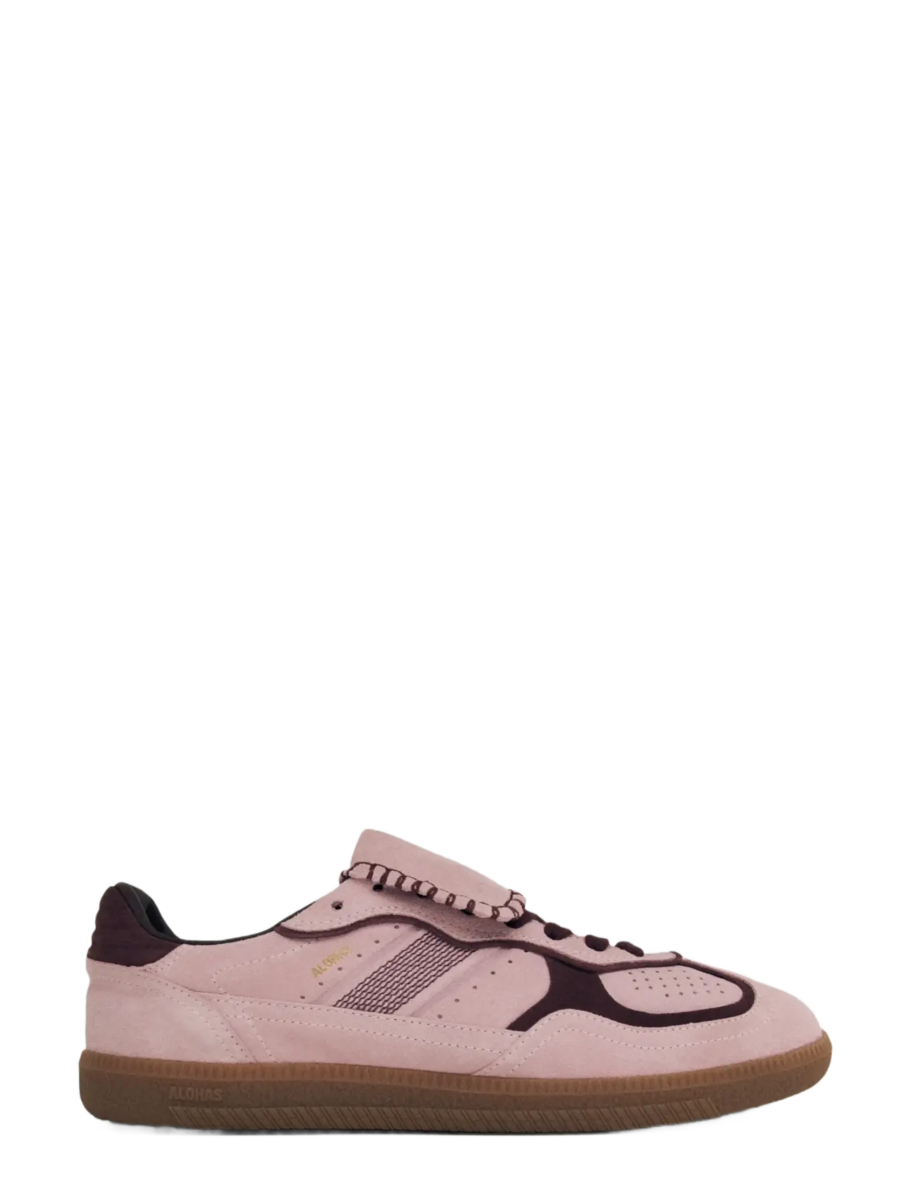 ALOHAS - Tb.490 Club Suede Dark Grey Leather Sneakers - lave sneakers - pink nectar - 2
