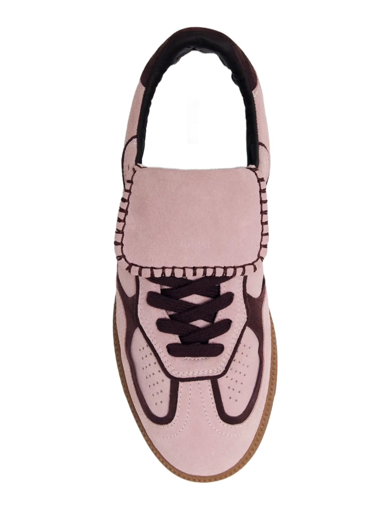 ALOHAS - Tb.490 Club Suede Dark Grey Leather Sneakers - lave sneakers - pink nectar - 3