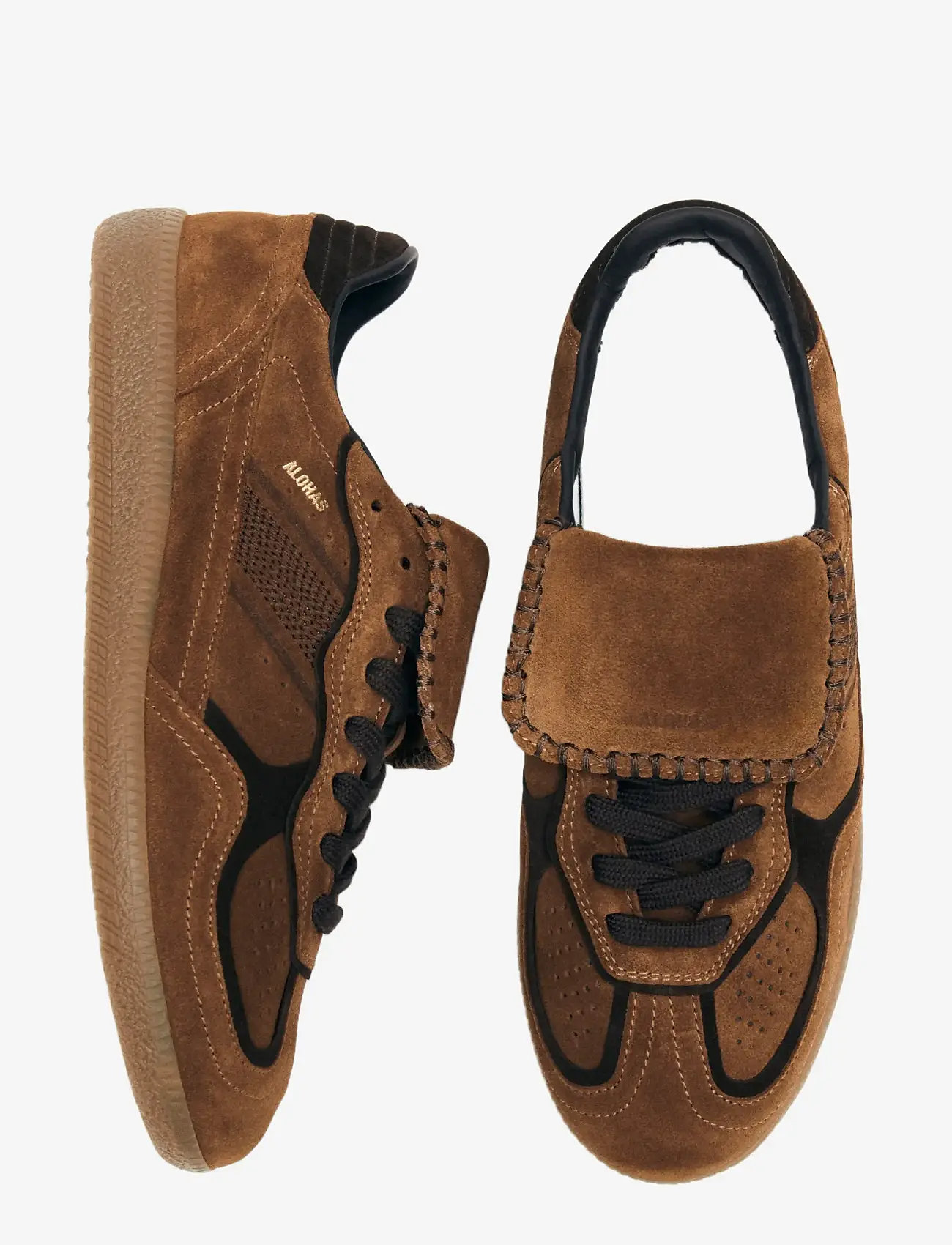 ALOHAS - Tb.490 Club Leather Sneakers - lave sneakers - tobacco brown - 4