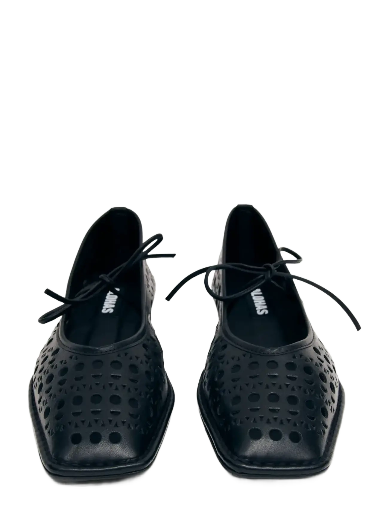 ALOHAS - Sway Slit Leather Ballet Flats - fyrir sérstaka viðburði - black - 5