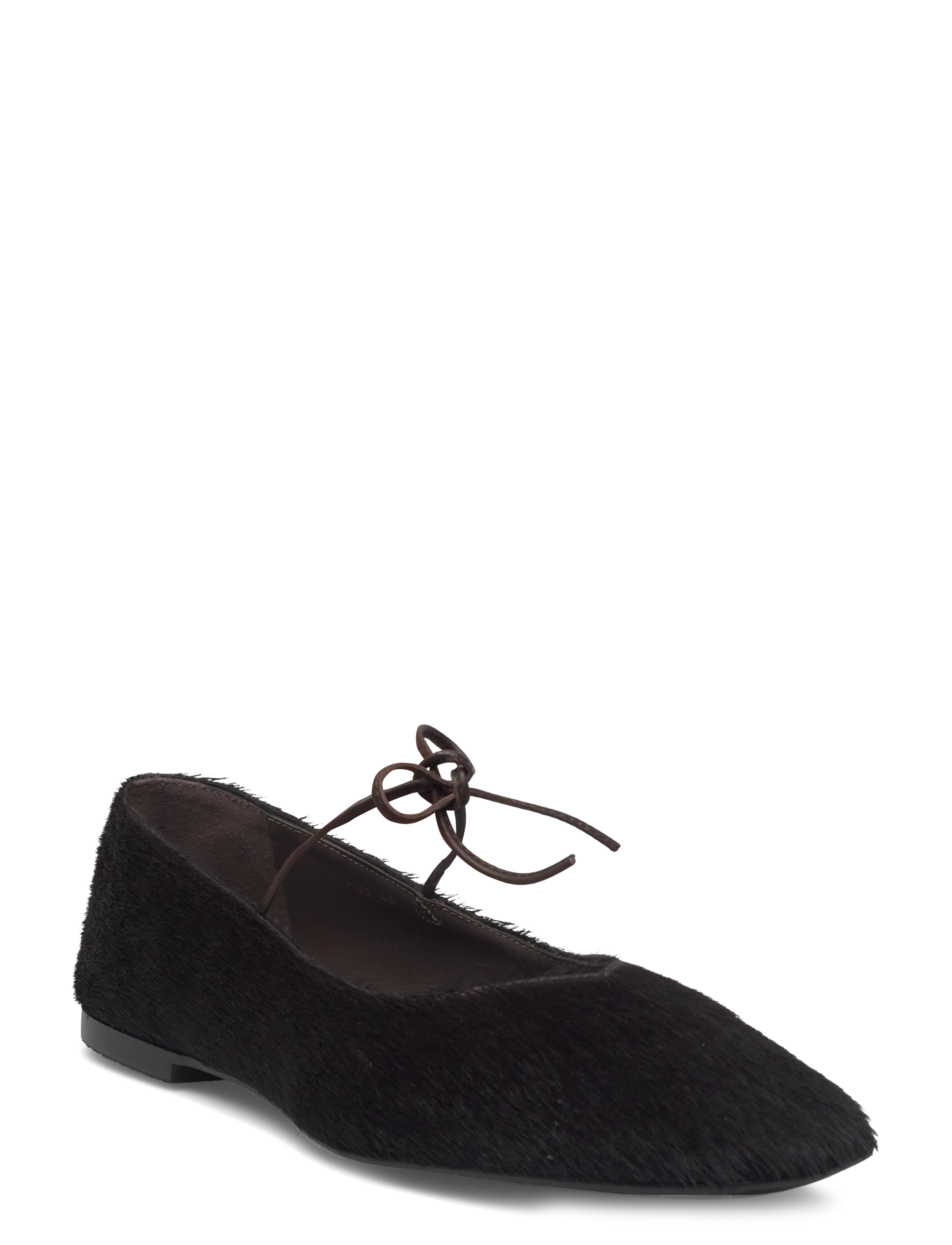 ALOHAS Sway Slit Leather Ballet Flats - Sko - BROWN / brown