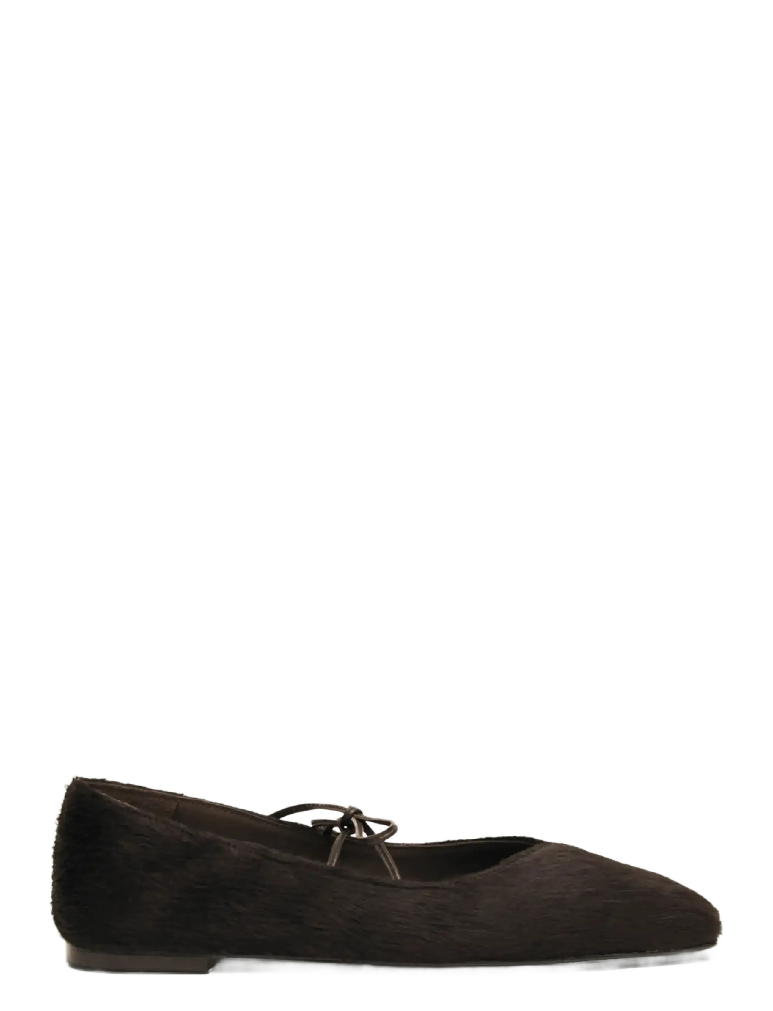 ALOHAS - Sway Slit Leather Ballet Flats - særlige begivenheder - brown - 1