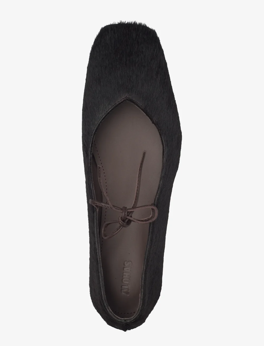 ALOHAS - Sway Slit Leather Ballet Flats - besondere anlässe - brown - 3