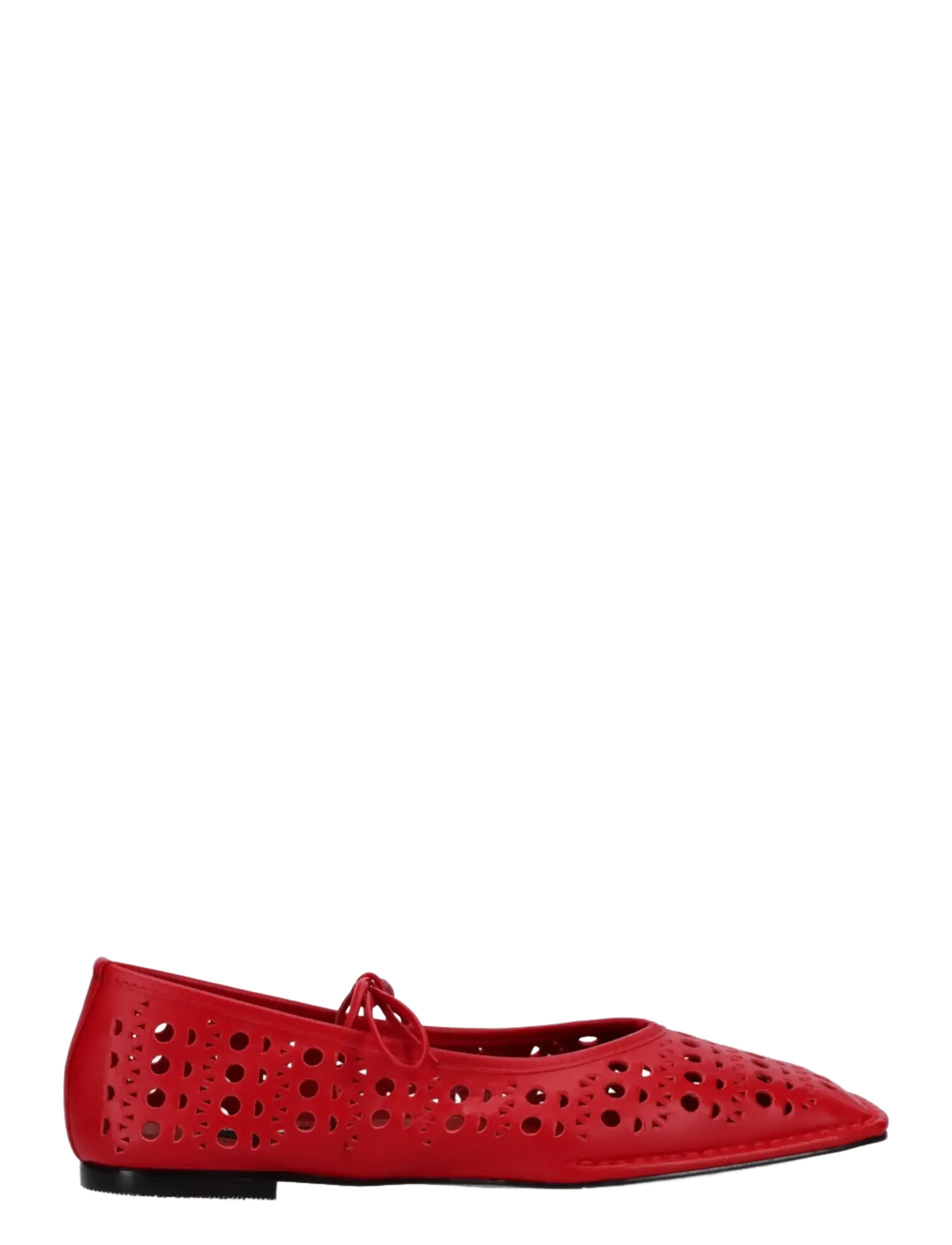 ALOHAS - Sway Slit Leather Ballet Flats - besondere anlässe - red - 1