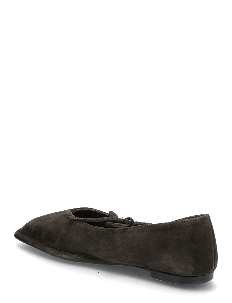ALOHAS - Sway Suede Tan Leather Ballet Flats - særlige begivenheder - coffee brown - 2