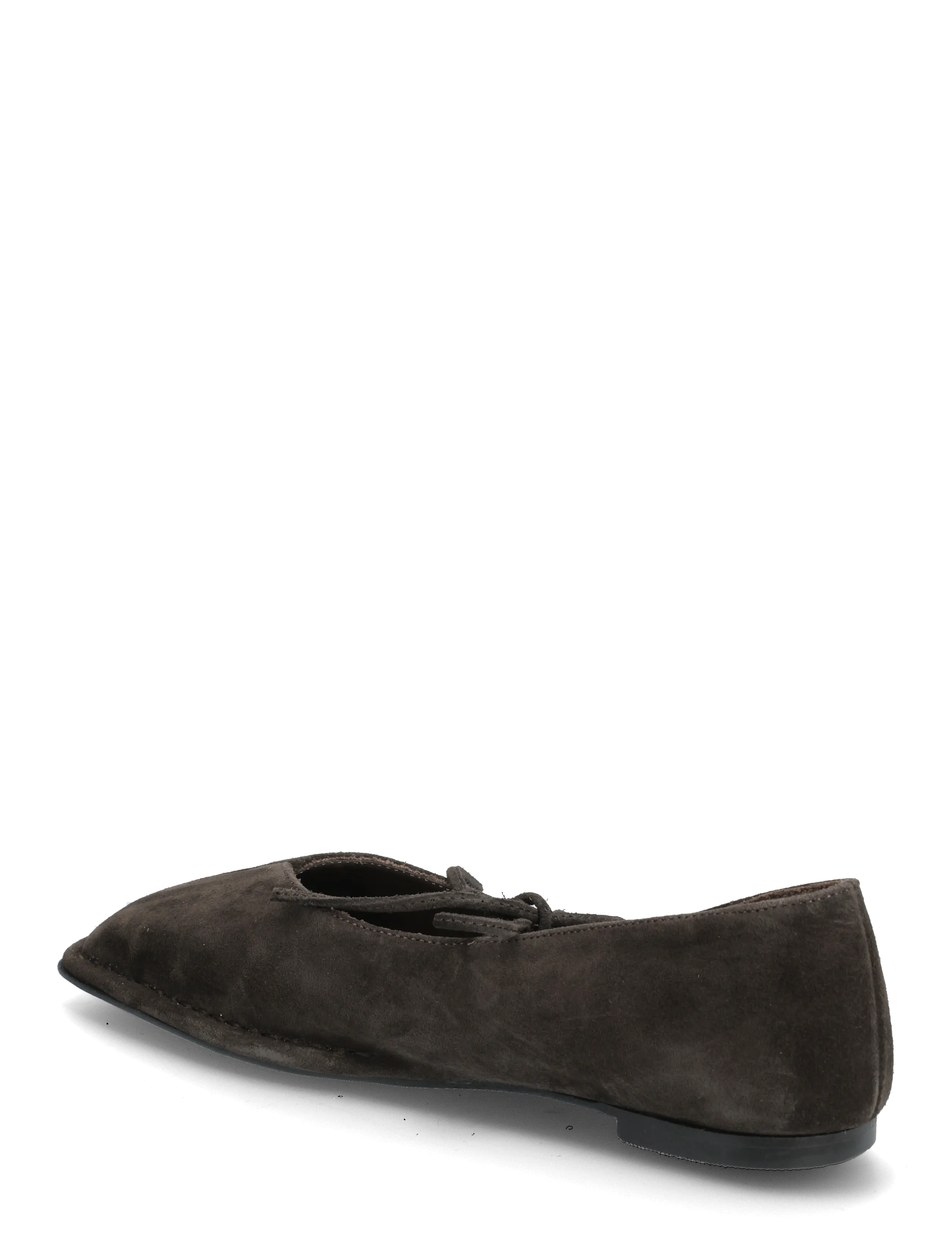 ALOHAS - Sway Suede Tan Leather Ballet Flats - spesielle anledninger - coffee brown - 2