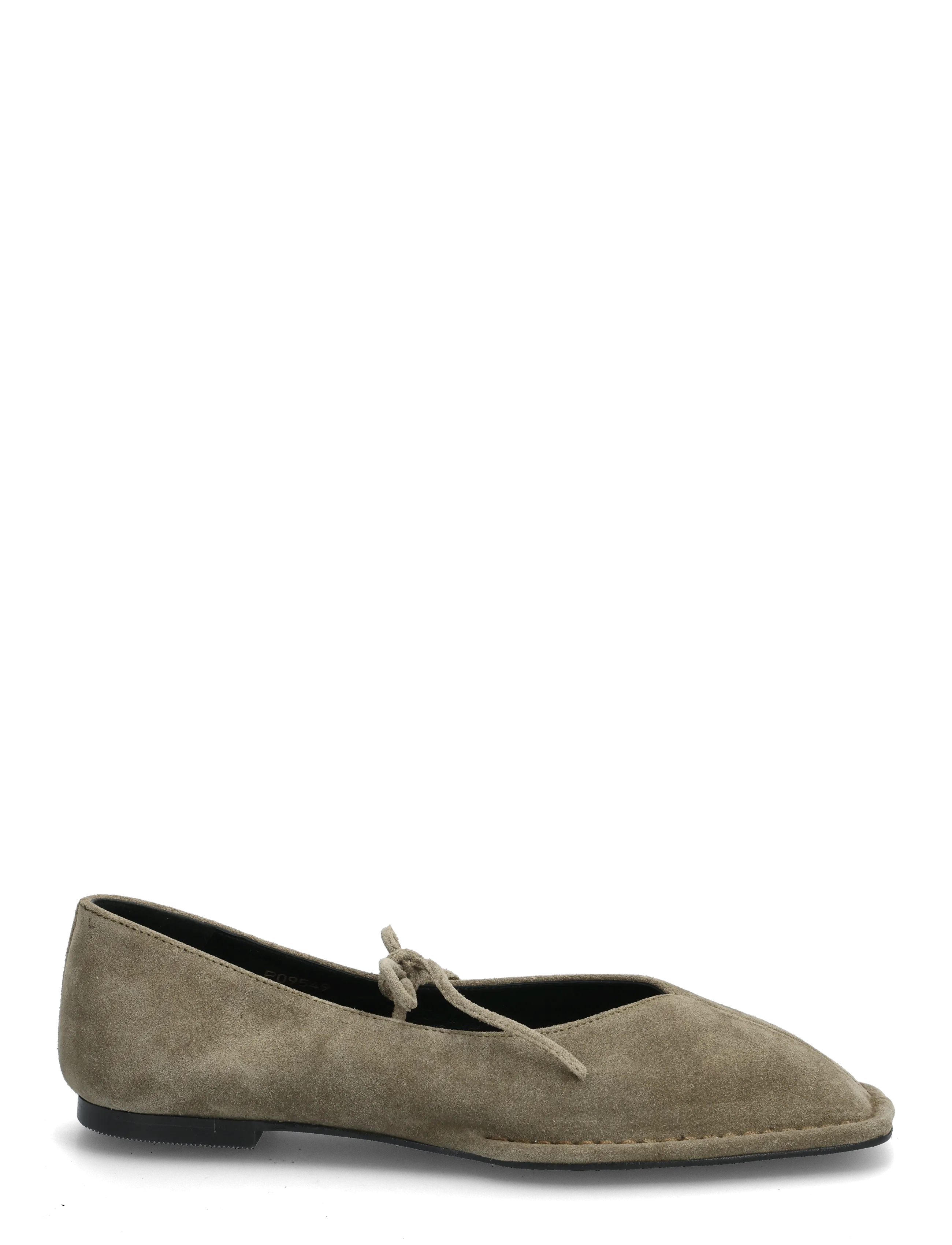ALOHAS - Sway Suede Tan Leather Ballet Flats - speciella tillfällen - khaki - 2