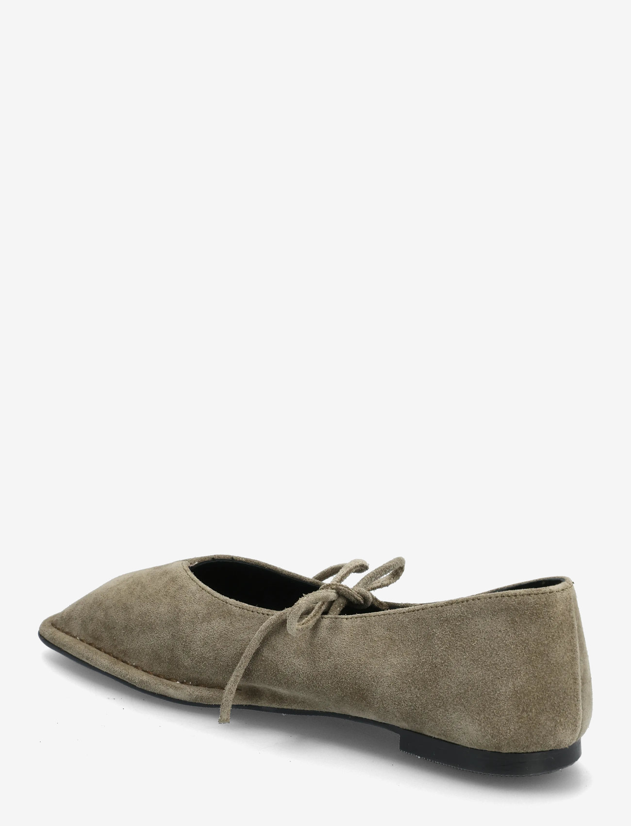 ALOHAS - Sway Suede Tan Leather Ballet Flats - special occasions - khaki - 2